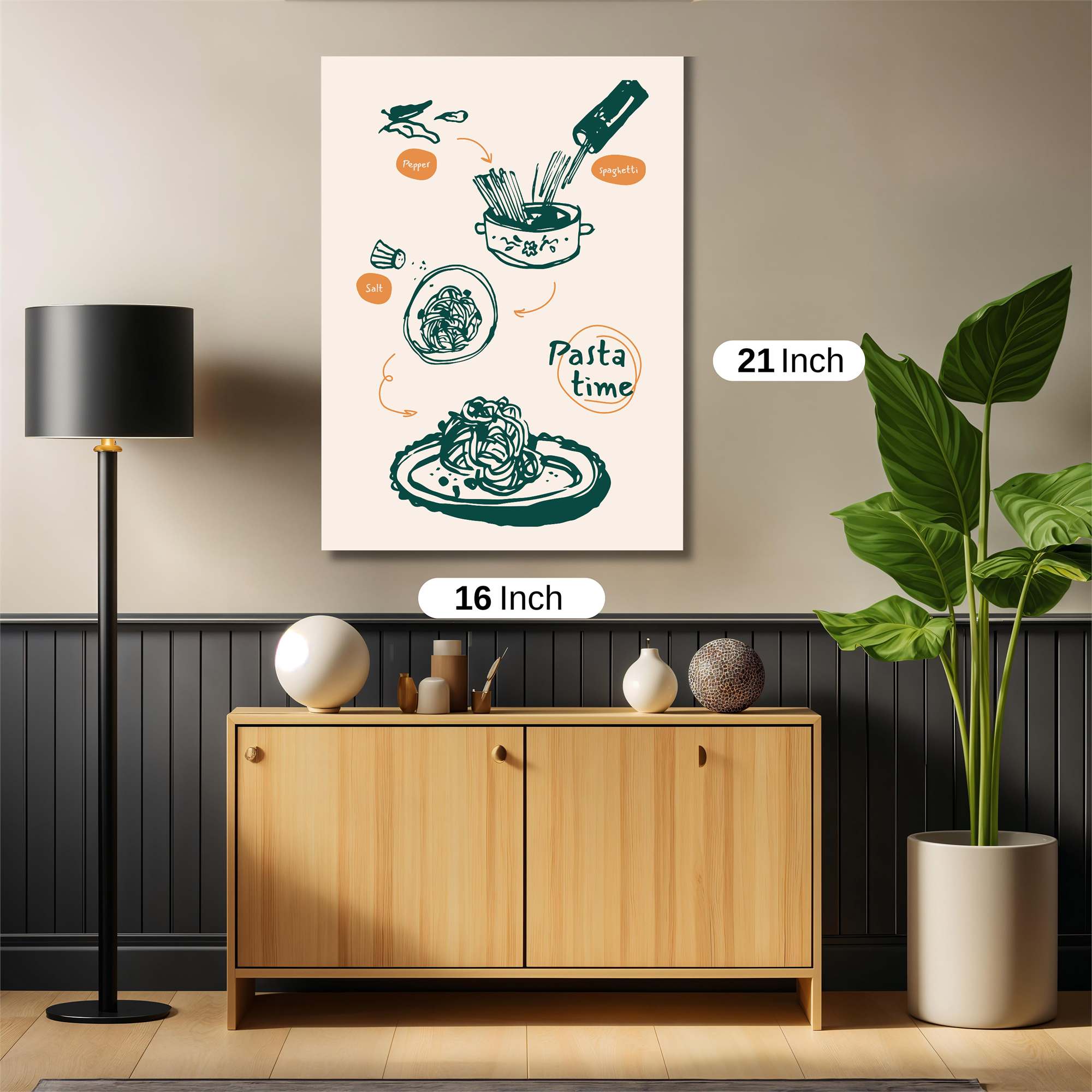 Pasta Bliss Safe Wall Magnetic / M