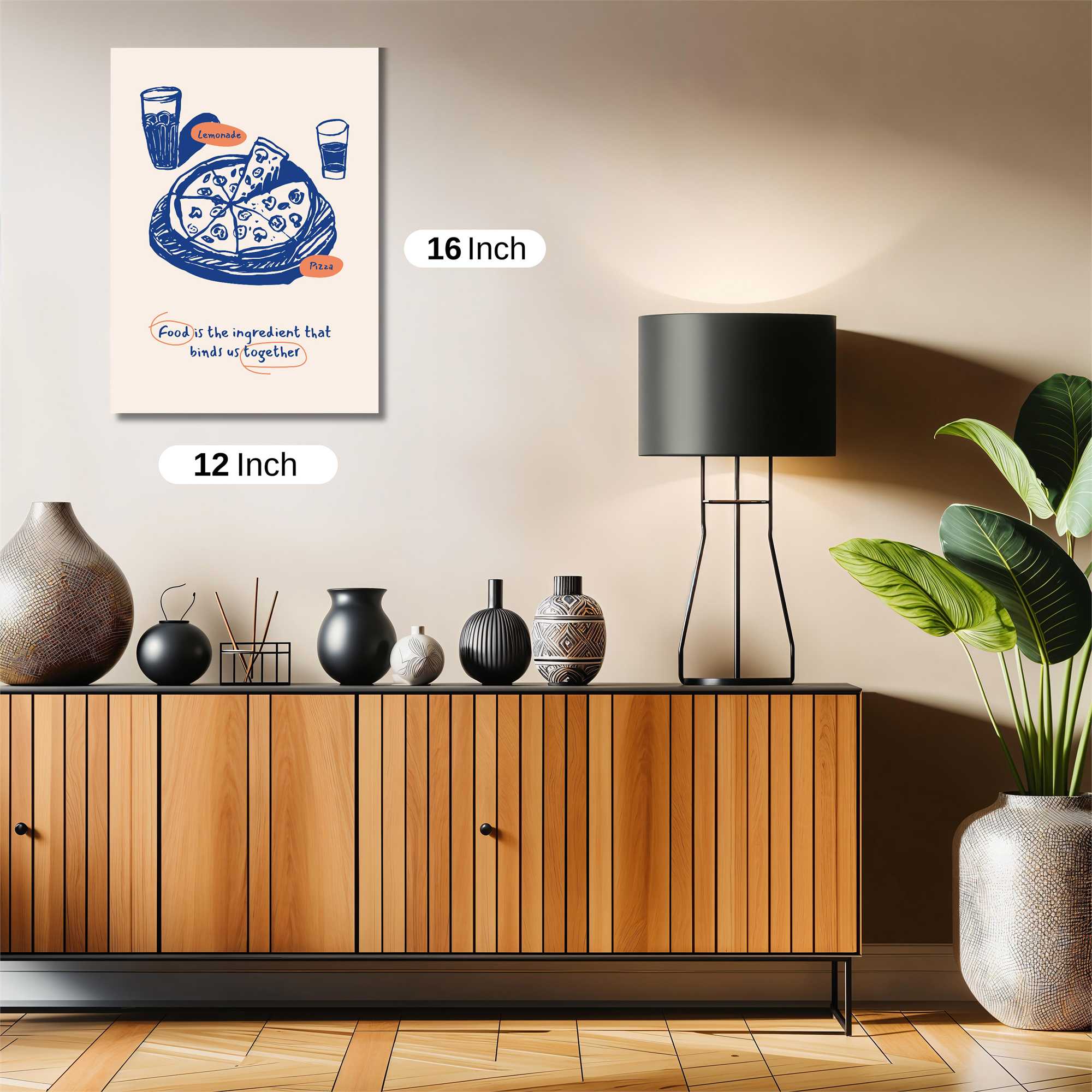 PizzaJoy Safe Wall Magnetic / M