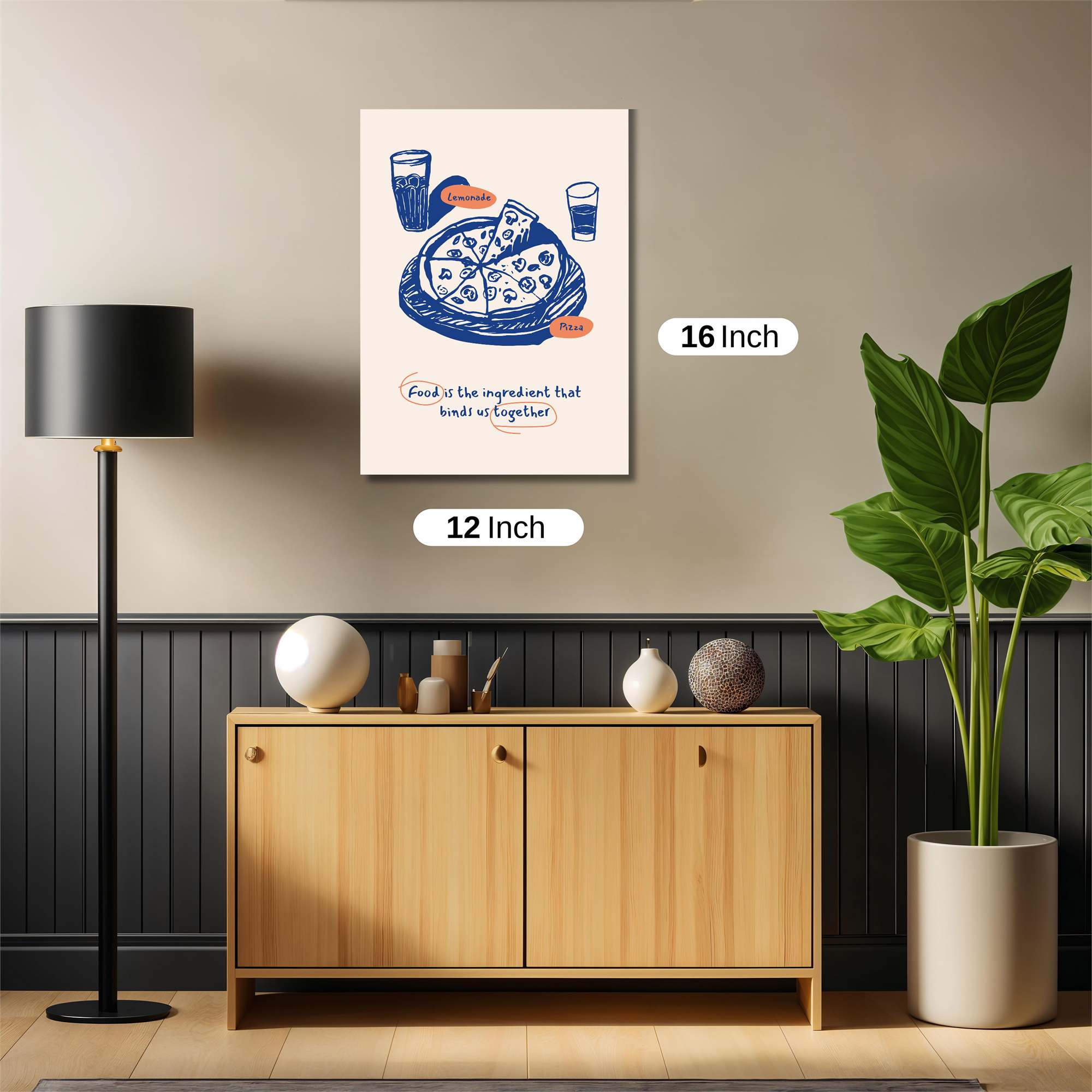 PizzaJoy Safe Wall Magnetic / M