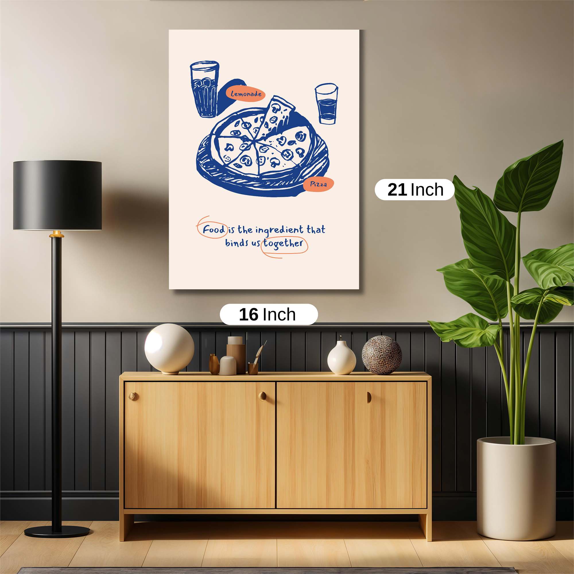 PizzaJoy Safe Wall Magnetic / M