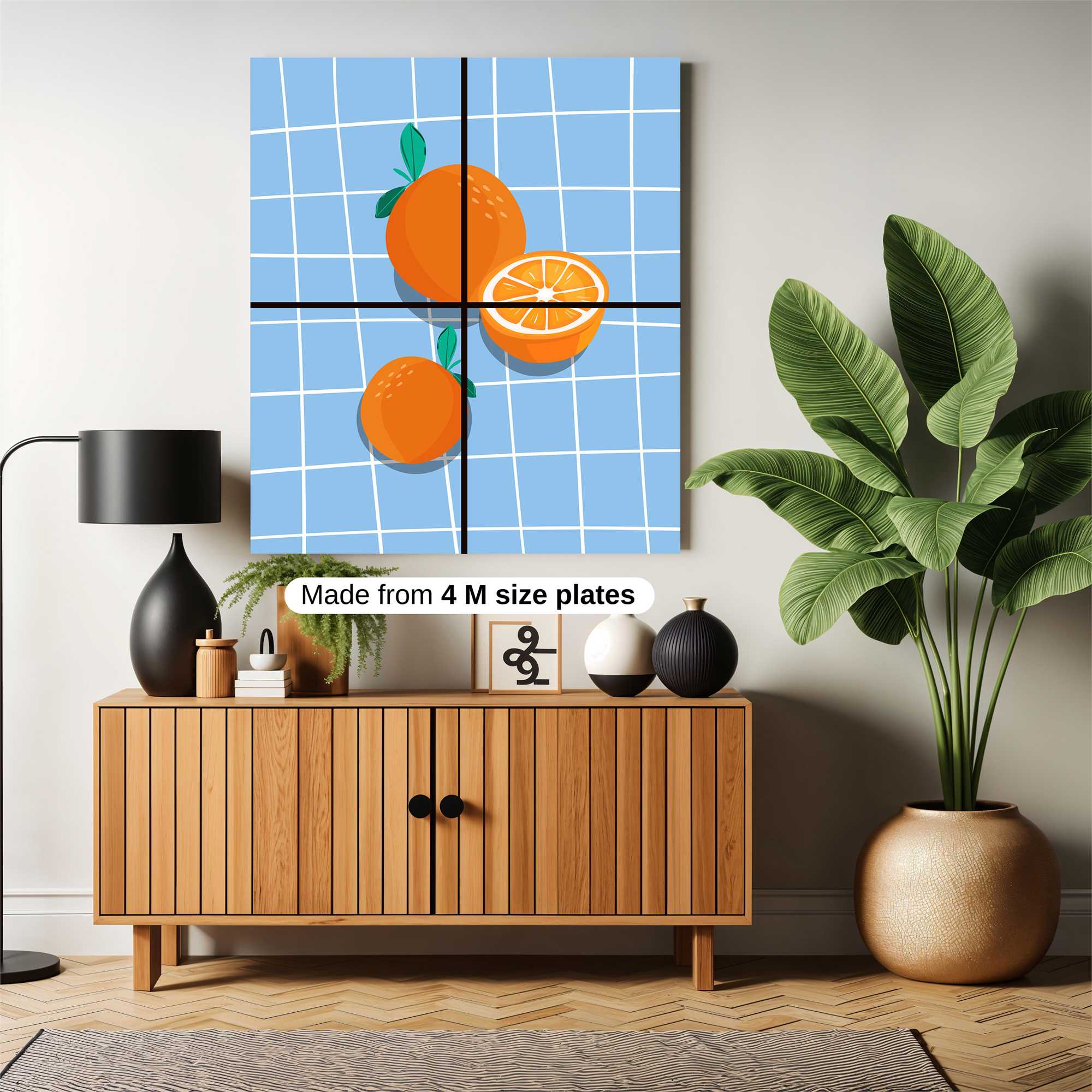 Oranges Bliss Safe Wall Magnetic / M