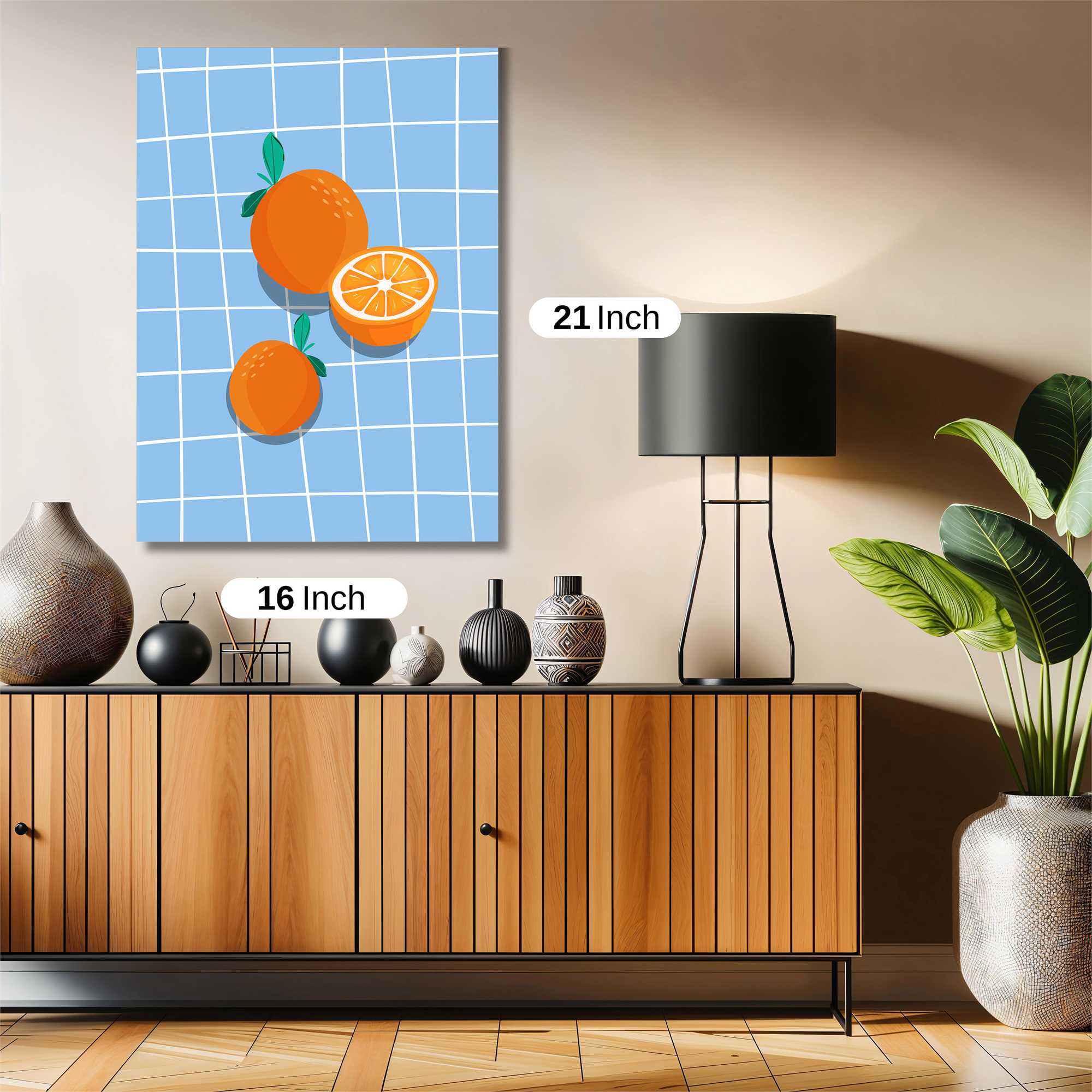 Oranges Bliss Safe Wall Magnetic / M