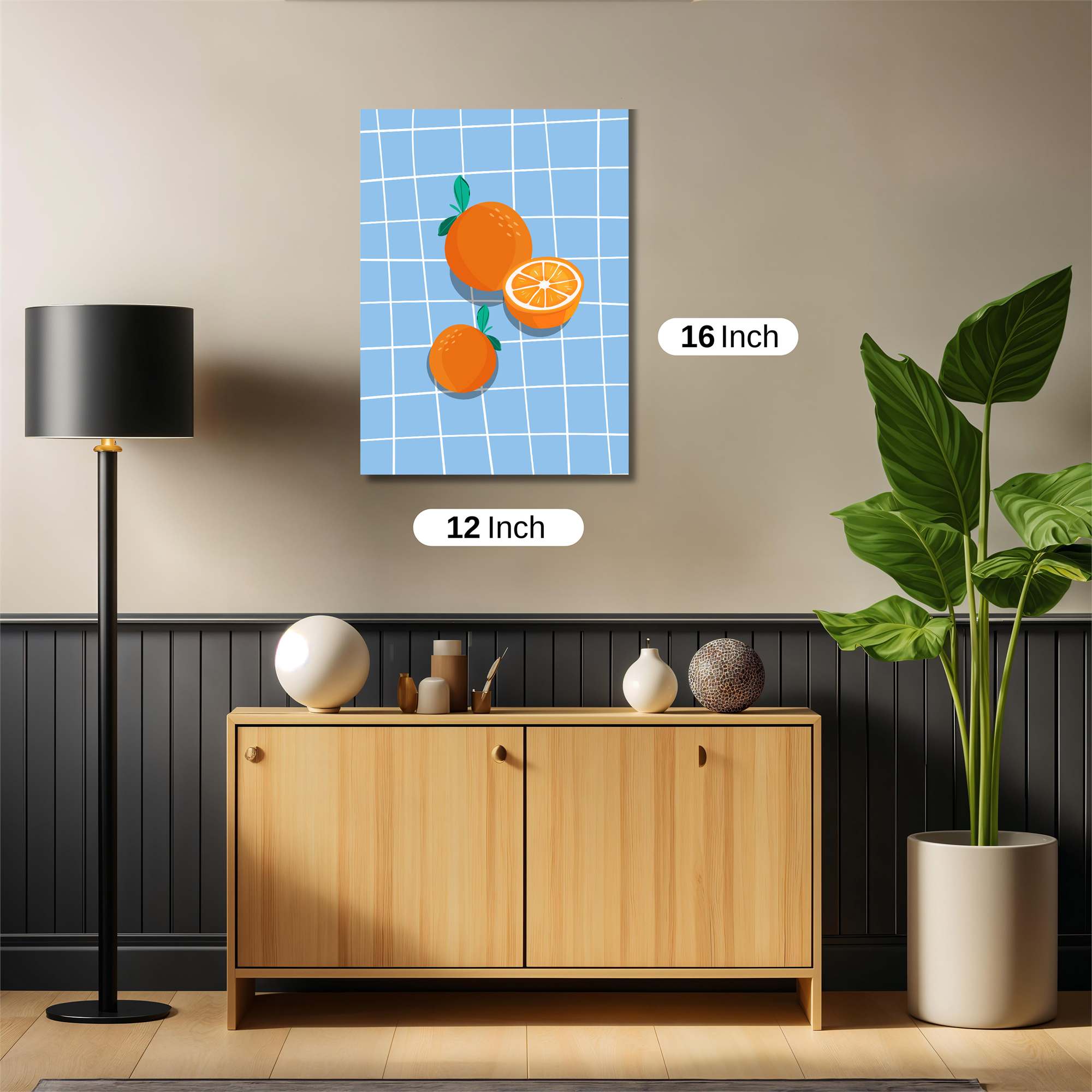 Oranges Bliss Safe Wall Magnetic / M