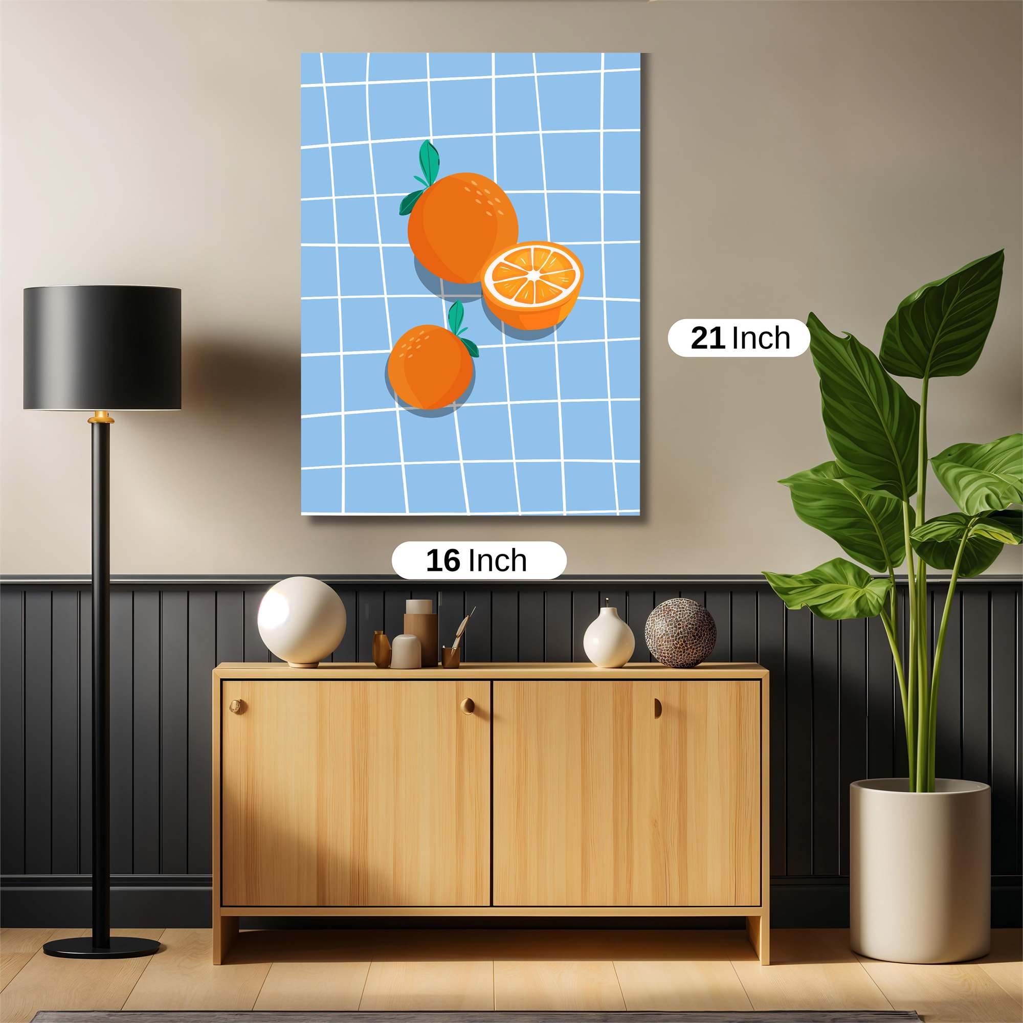 Oranges Bliss Safe Wall Magnetic / M