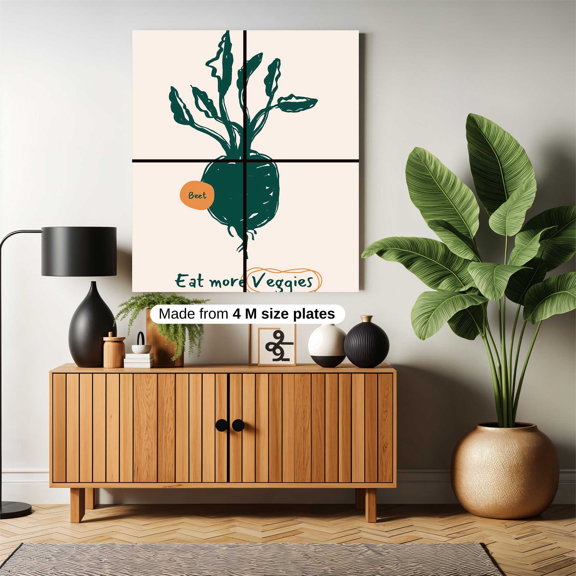 Beet Bliss Safe Wall Magnetic / M