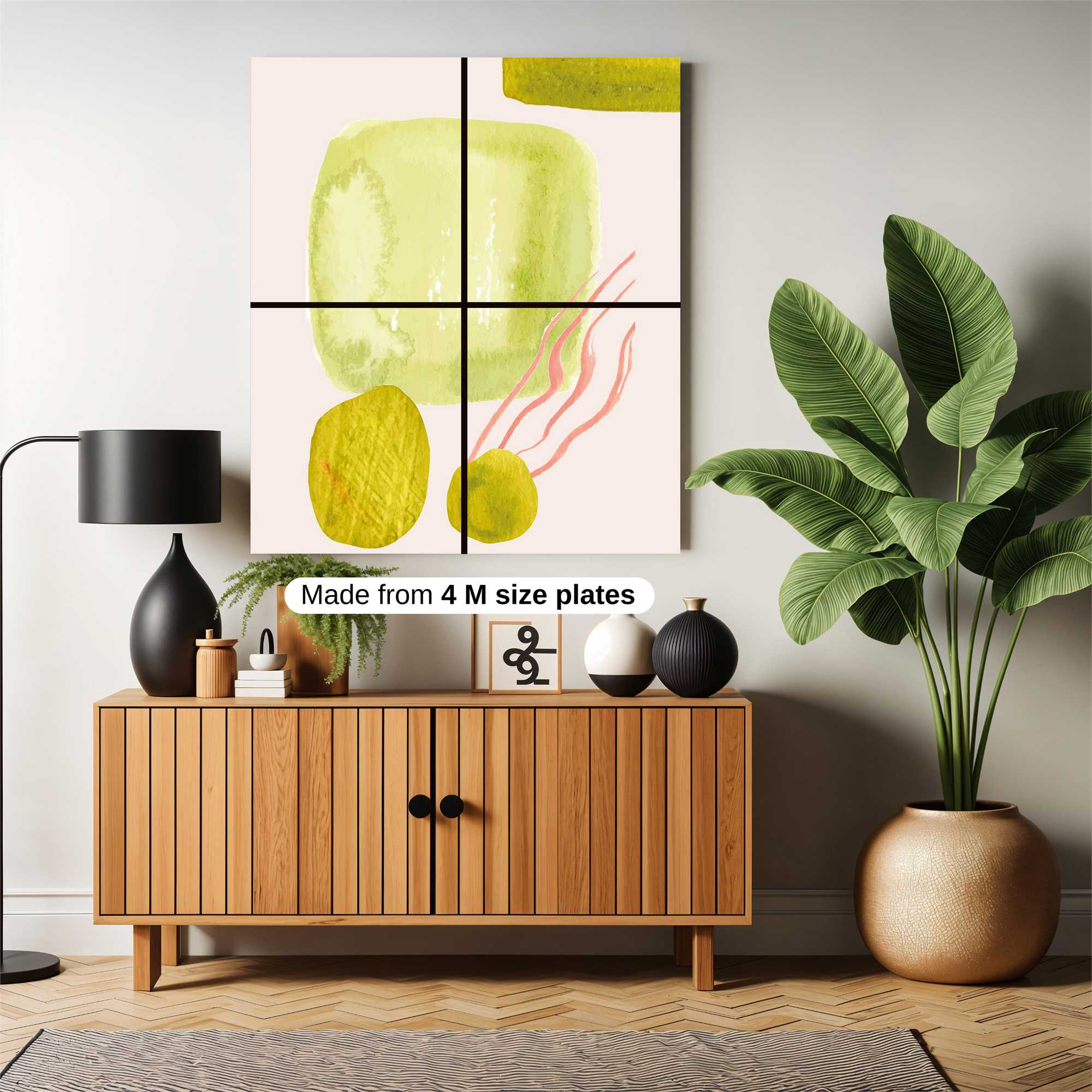 Abstract Serenity Safe Wall Magnetic / M