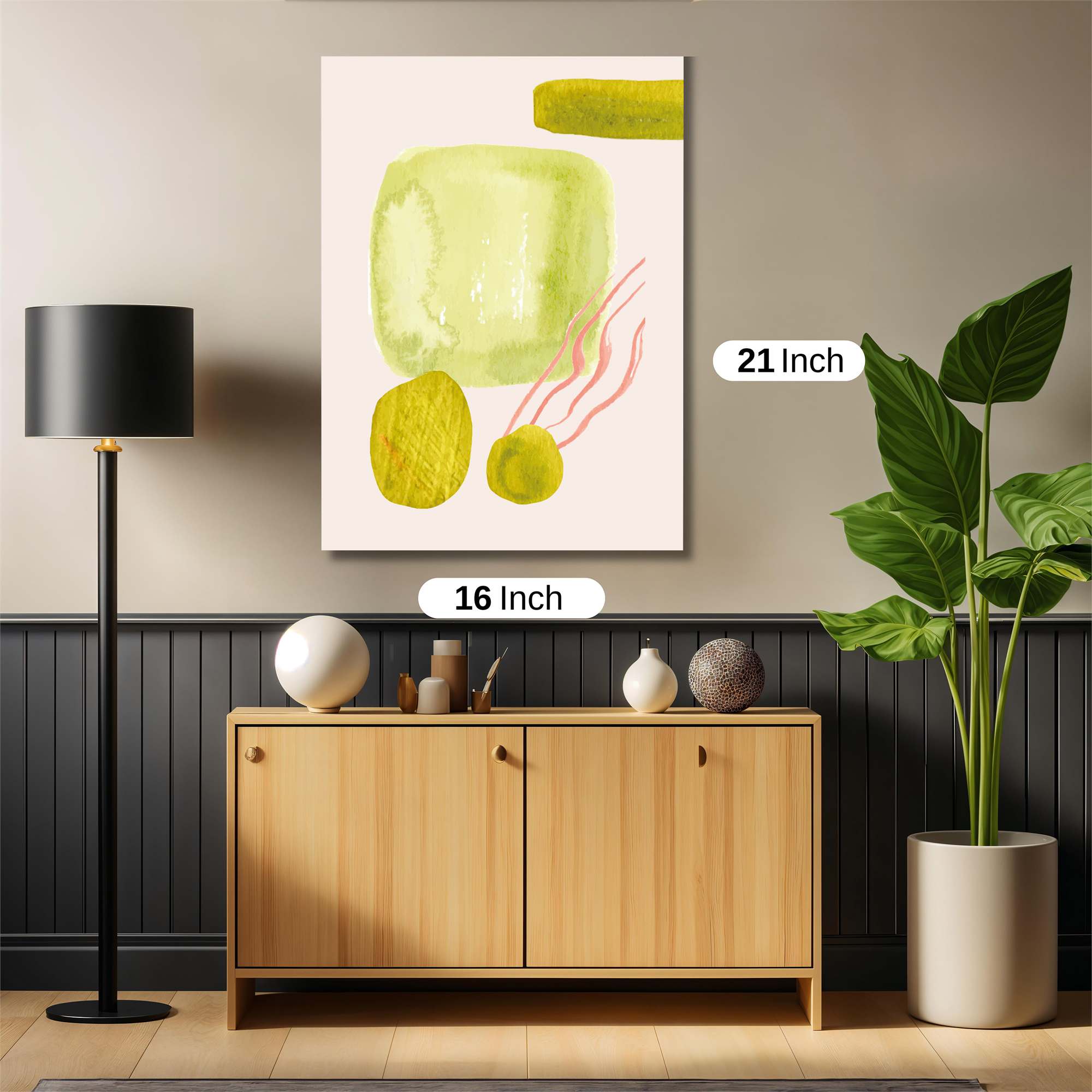 Abstract Serenity Safe Wall Magnetic / M