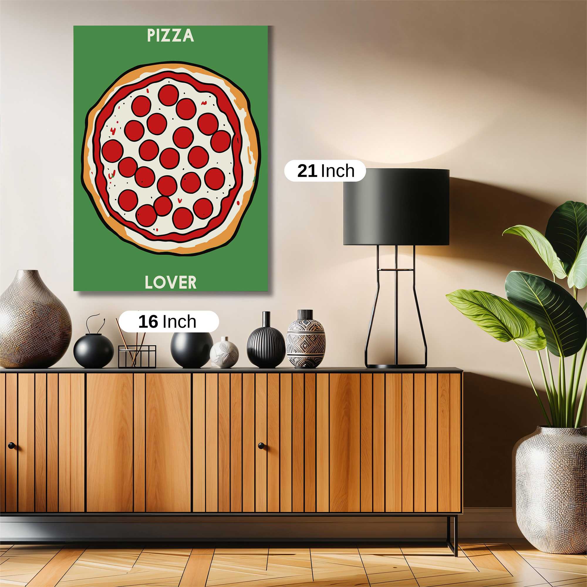 Pizza Passion Safe Wall Magnetic / M