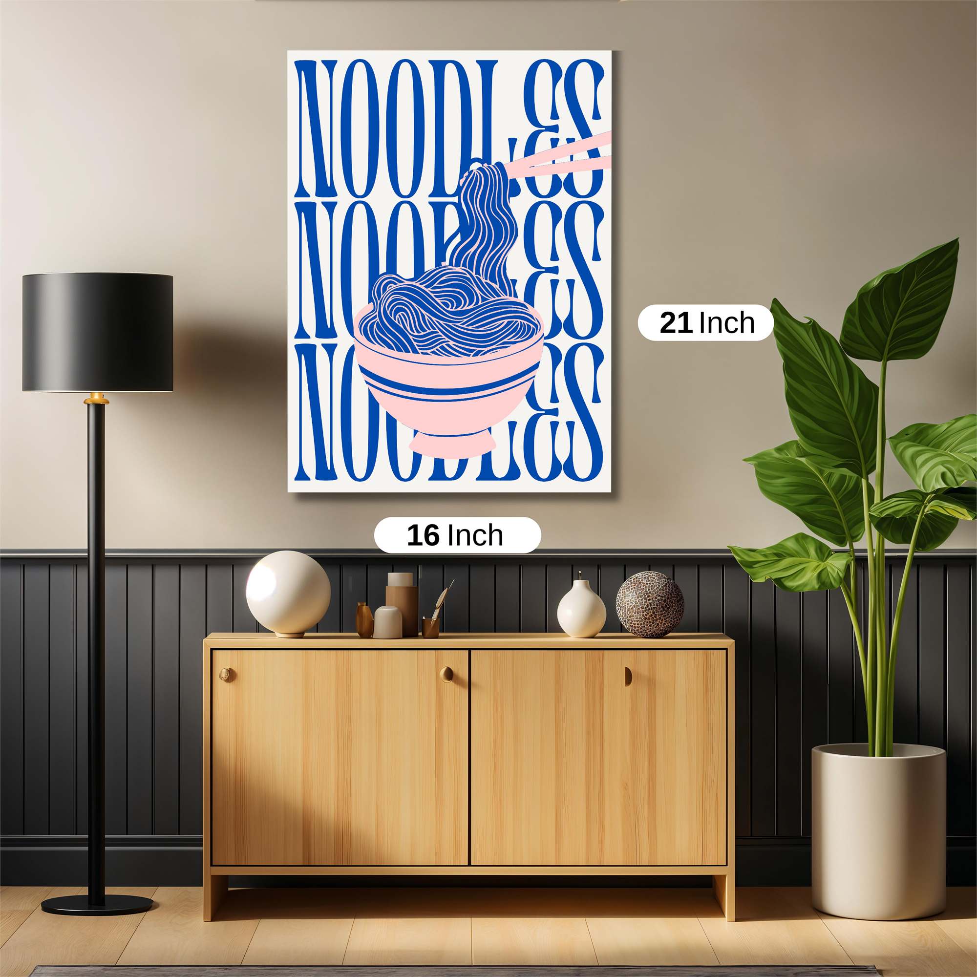 Noodles Whimsy Safe Wall Magnetic / M