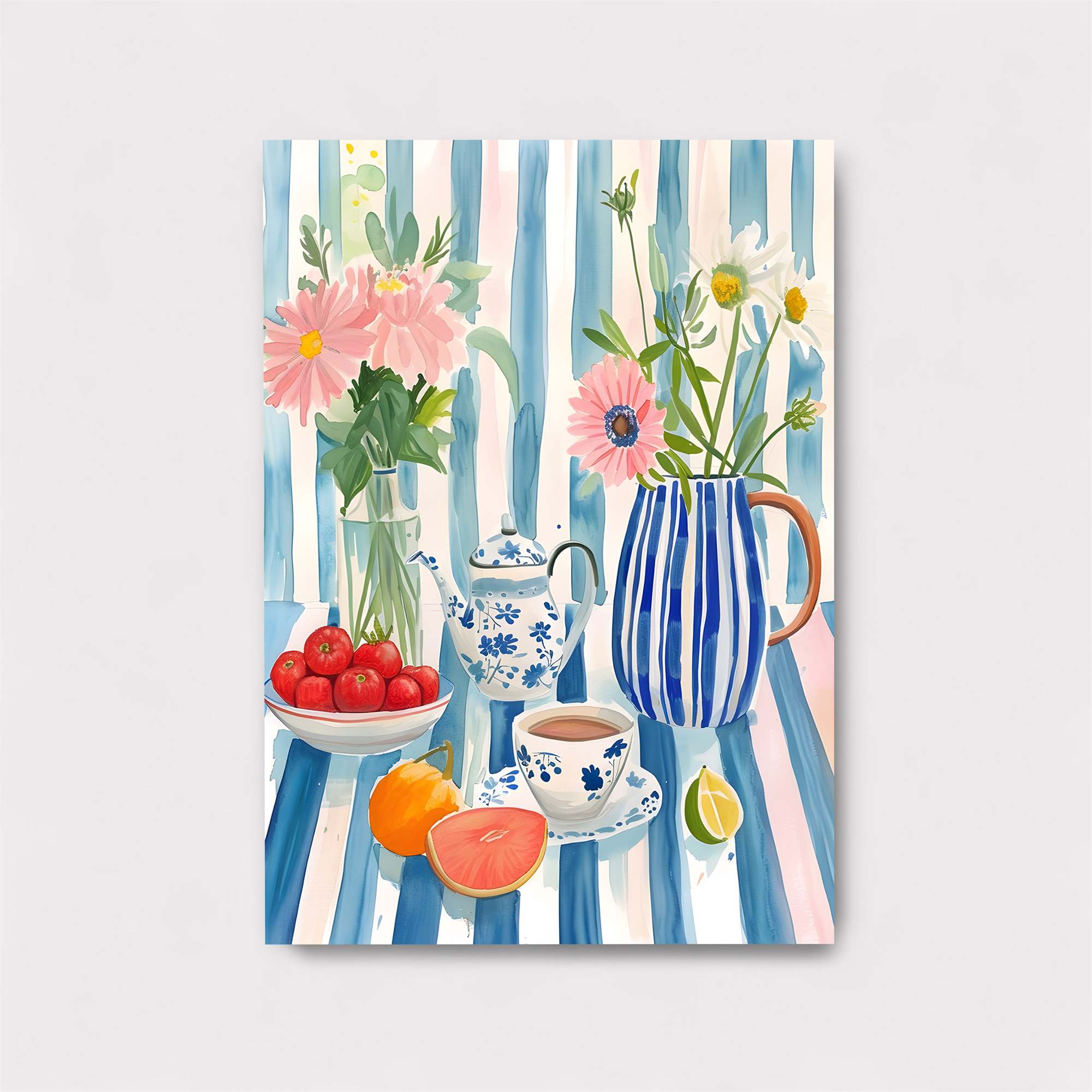 Floral Serenity Safe Wall Magnetic / M