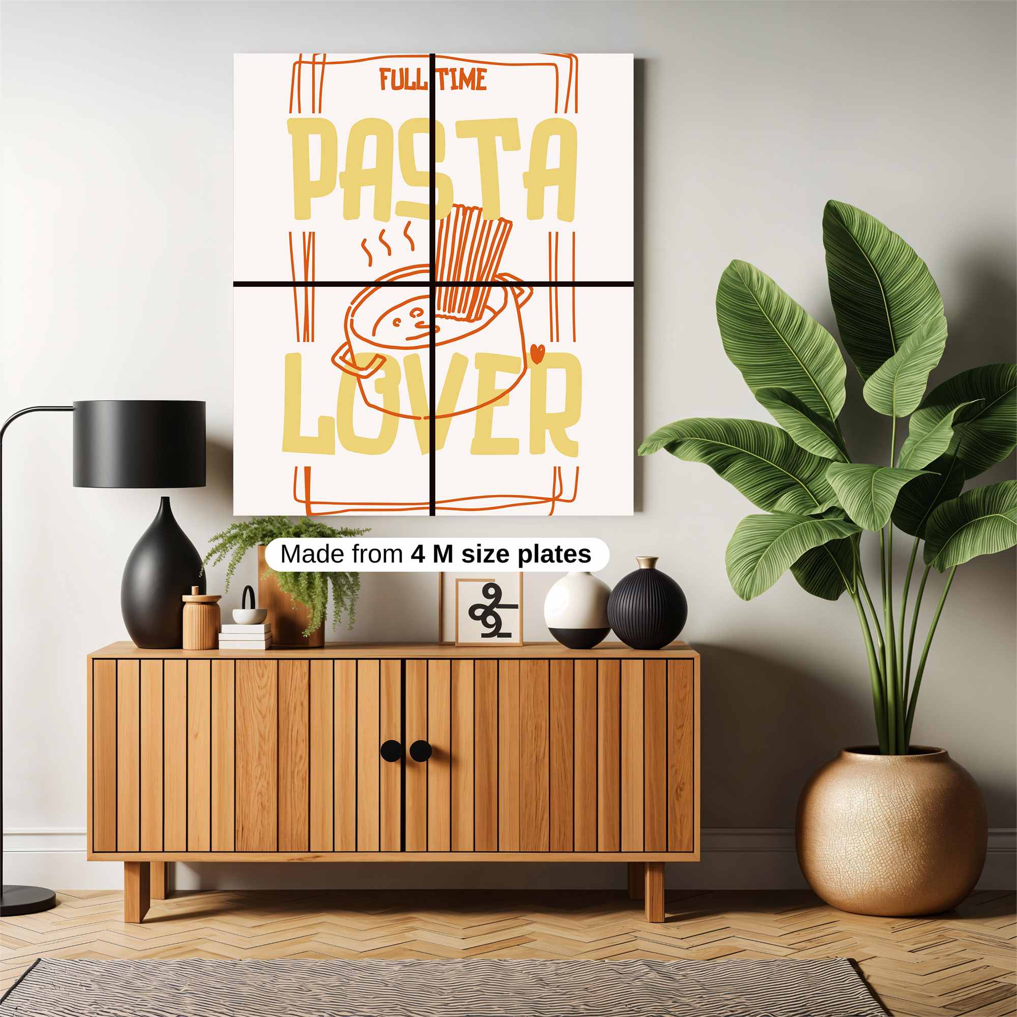 Pasta Passion Safe Wall Magnetic / M