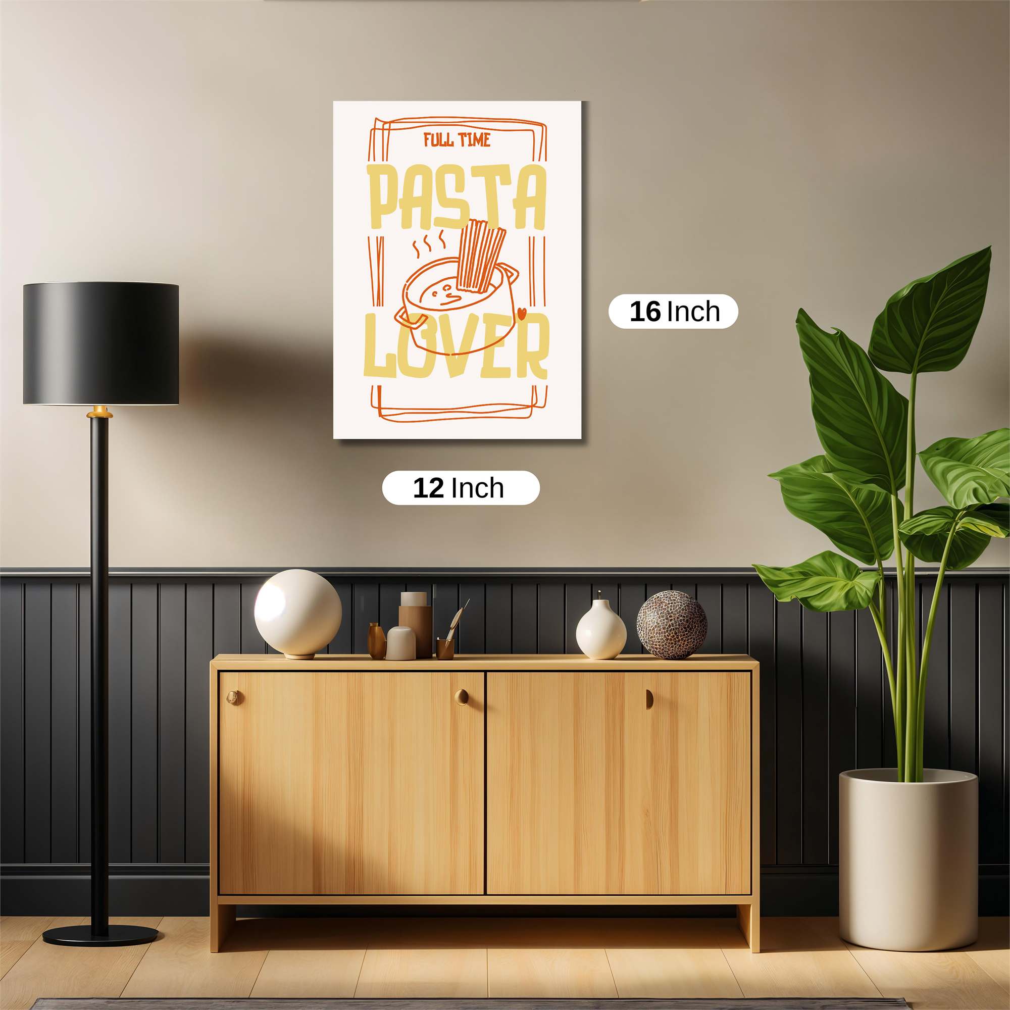 Pasta Passion Safe Wall Magnetic / M