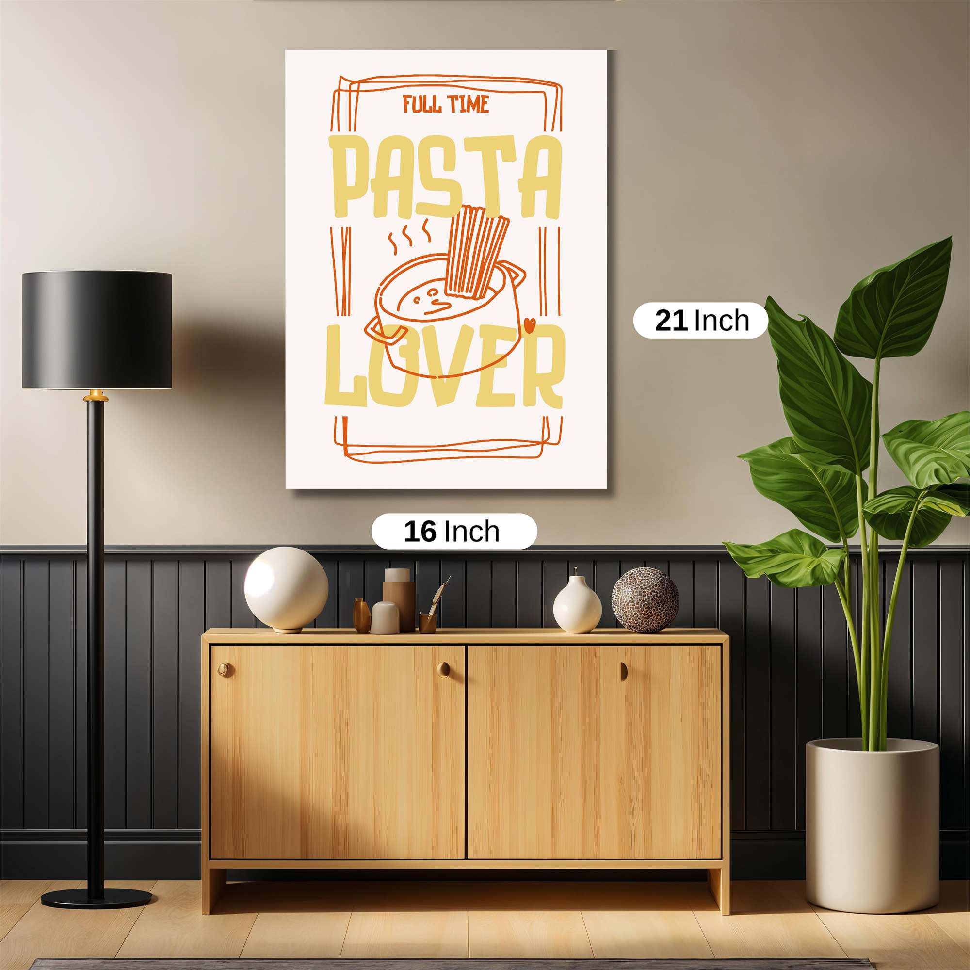 Pasta Passion Safe Wall Magnetic / M