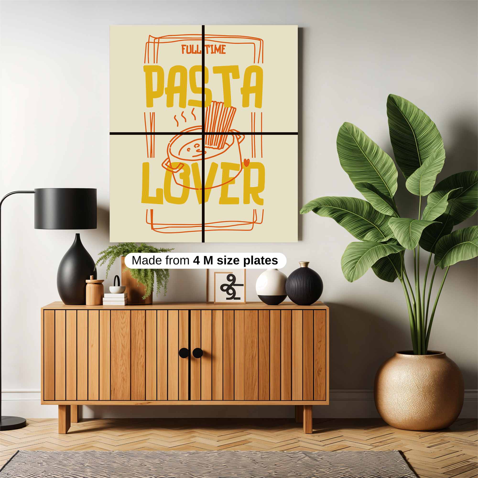 Pasta Bliss Safe Wall Magnetic / M