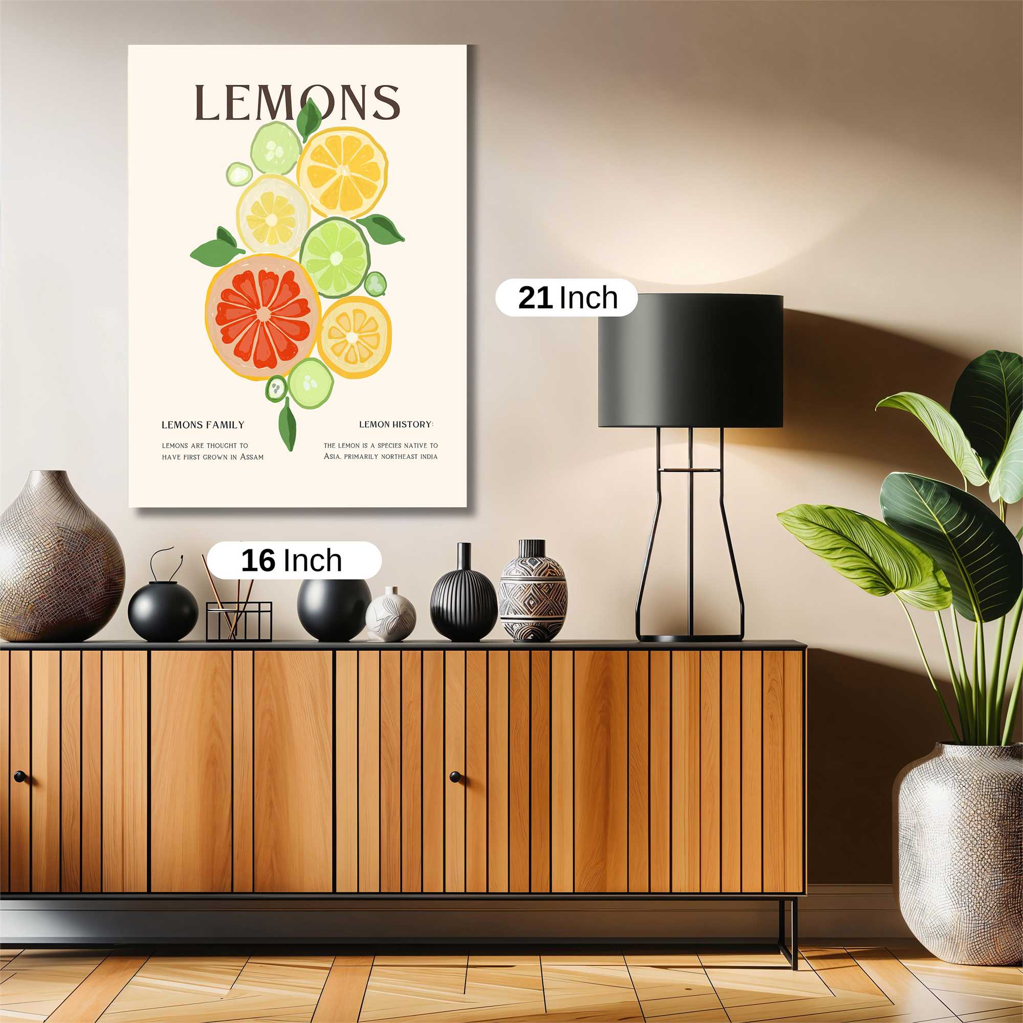 Citrus Symphony Safe Wall Magnetic / M