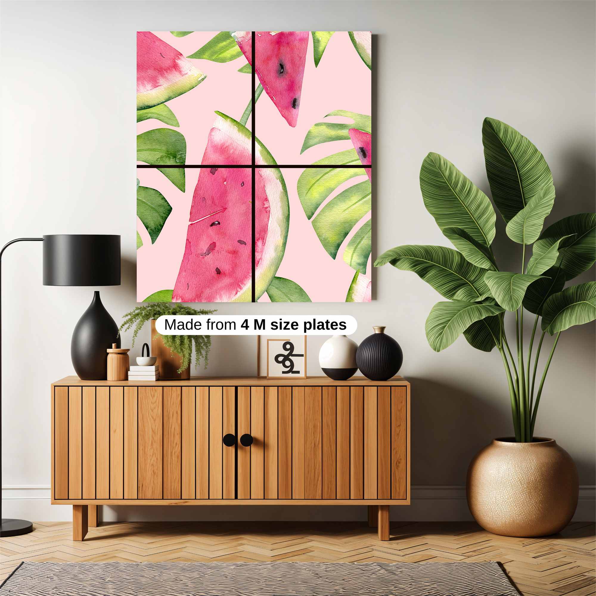 Watermelon Whimsy Safe Wall Magnetic / M