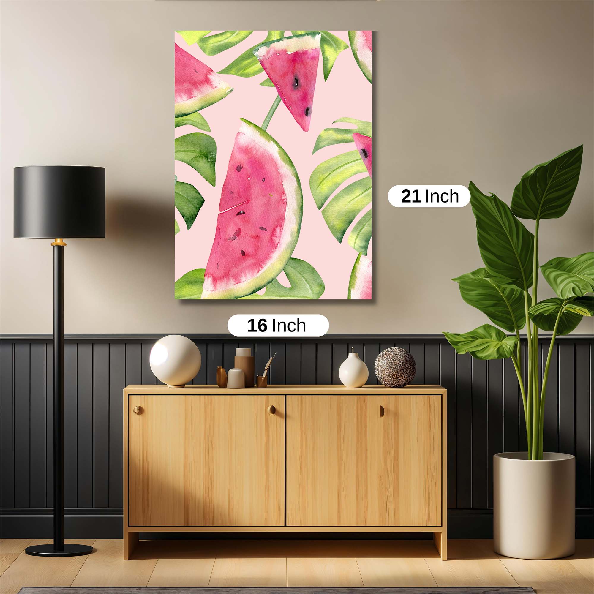 Watermelon Whimsy Safe Wall Magnetic / M