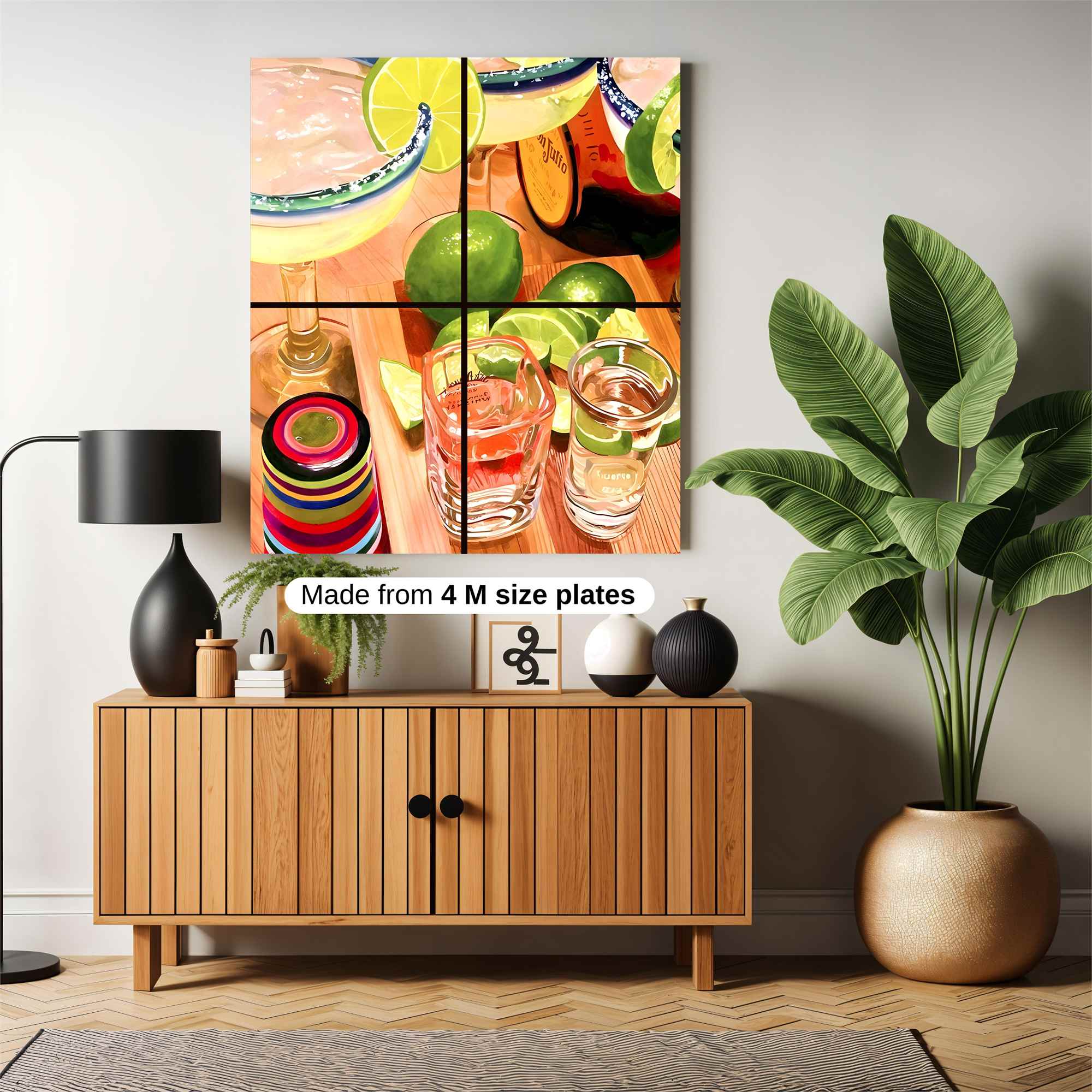 Tequila Fiesta Safe Wall Magnetic / M