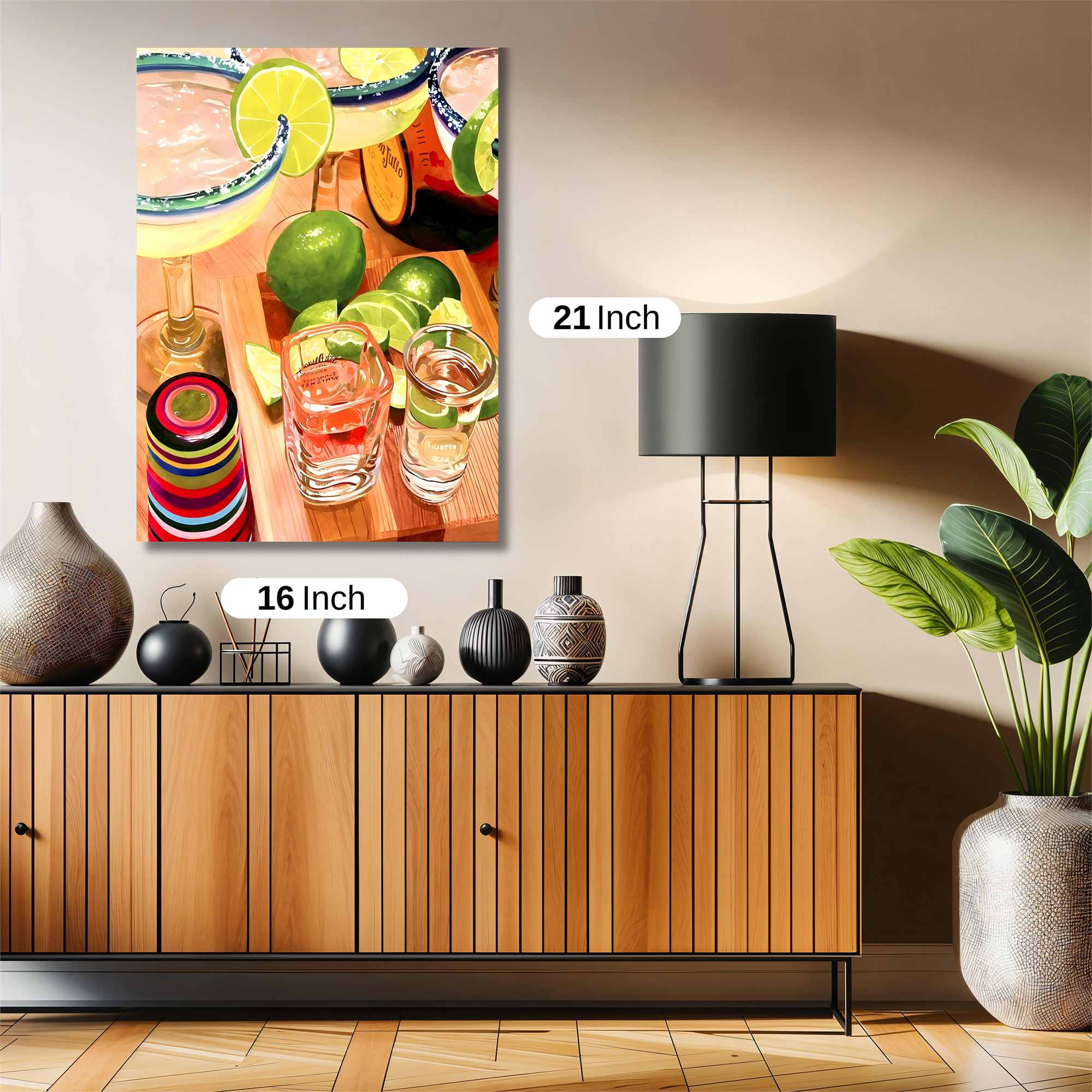 Tequila Fiesta Safe Wall Magnetic / M
