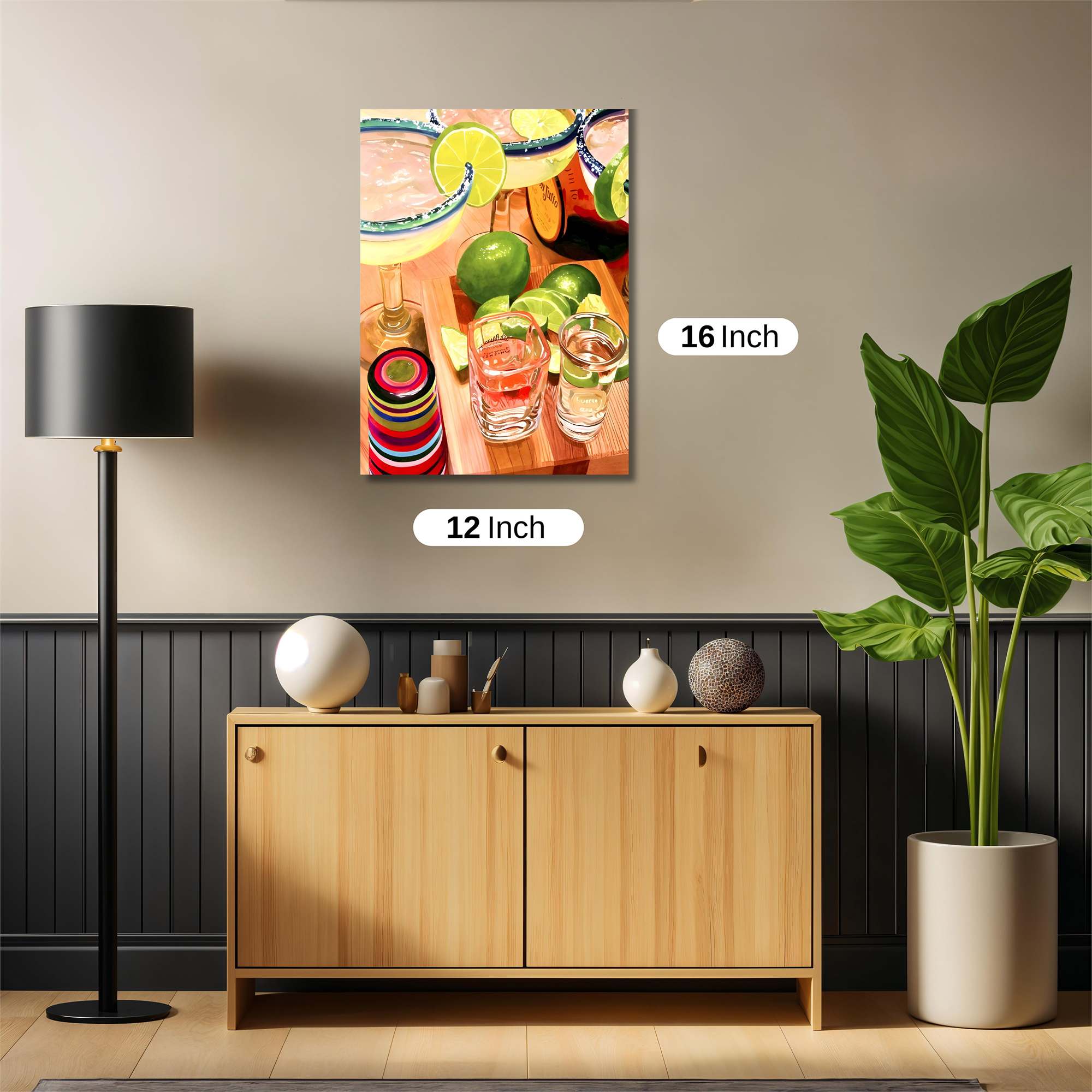 Tequila Fiesta Safe Wall Magnetic / M