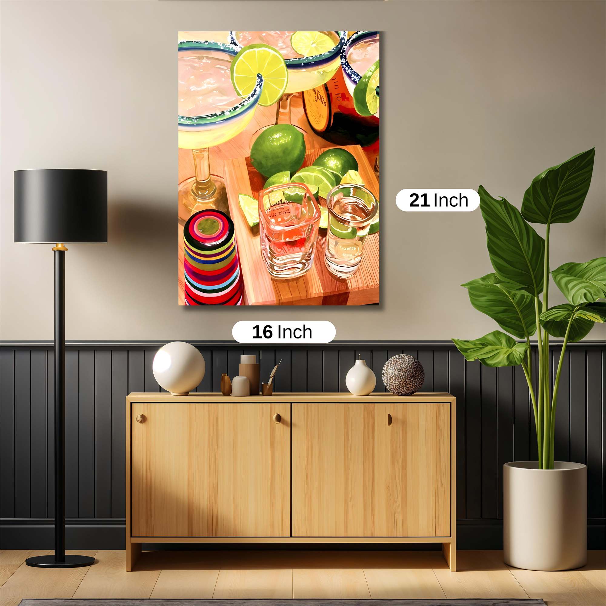 Tequila Fiesta Safe Wall Magnetic / M