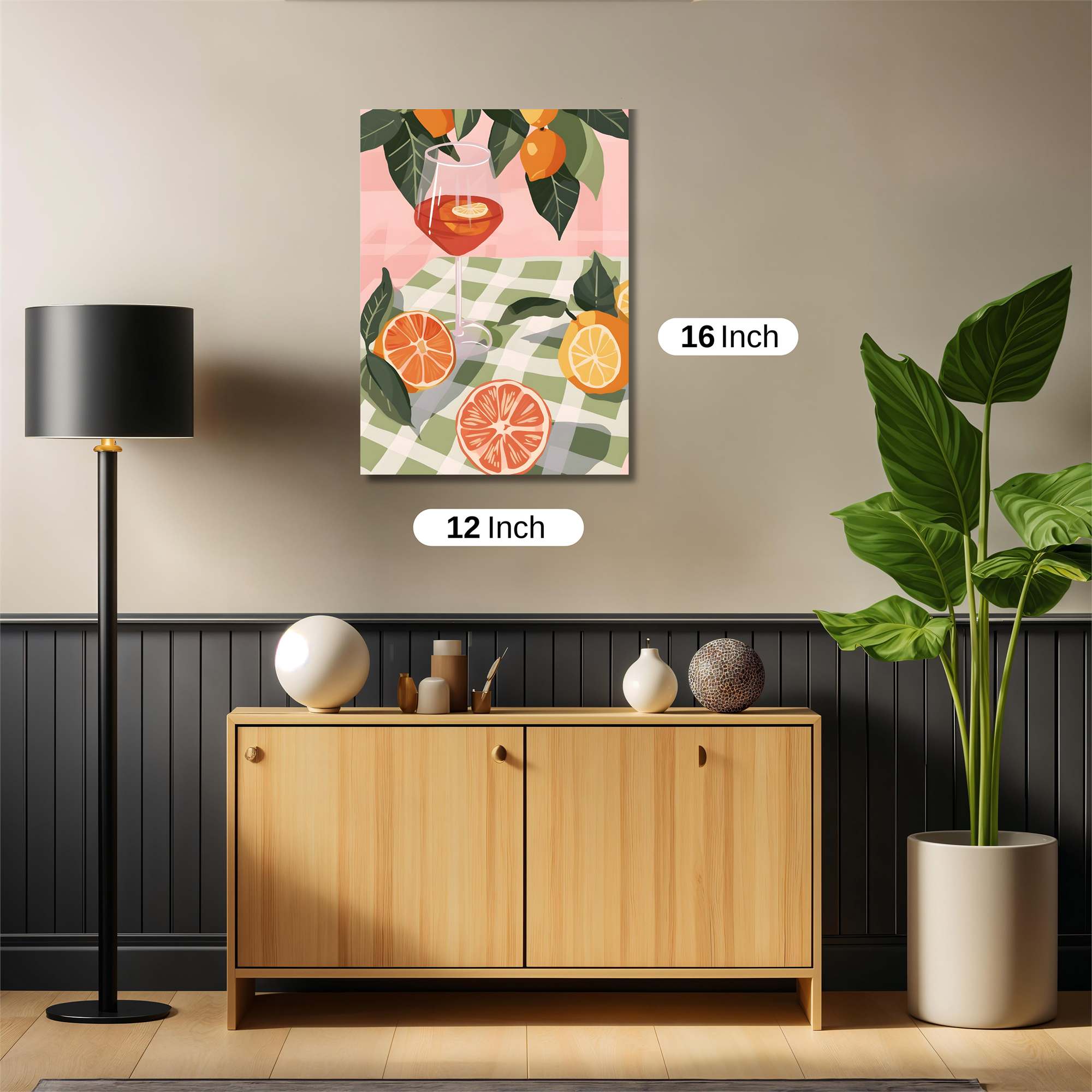 Citrus Serenity Safe Wall Magnetic / M