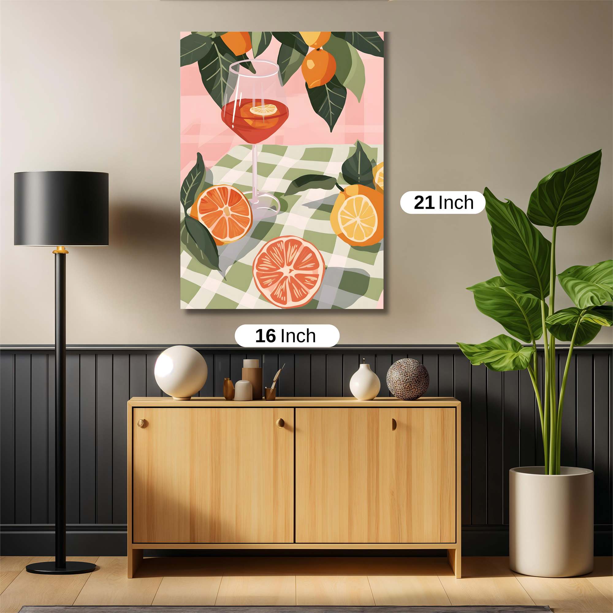 Citrus Serenity Safe Wall Magnetic / M