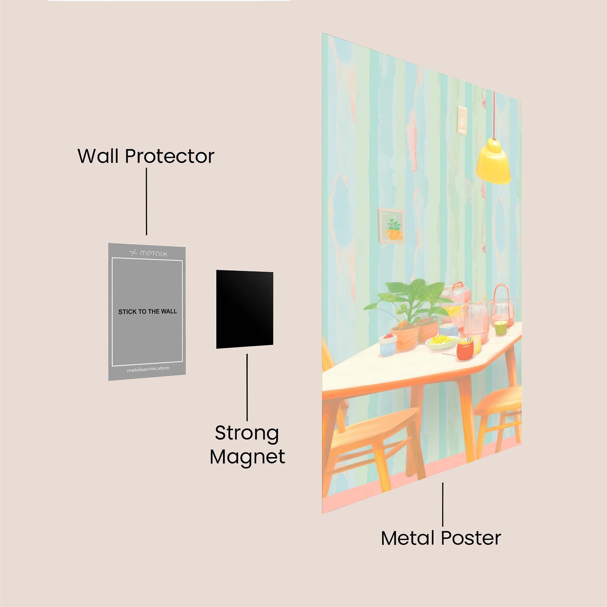 Breakfast Bliss Safe Wall Magnetic / M