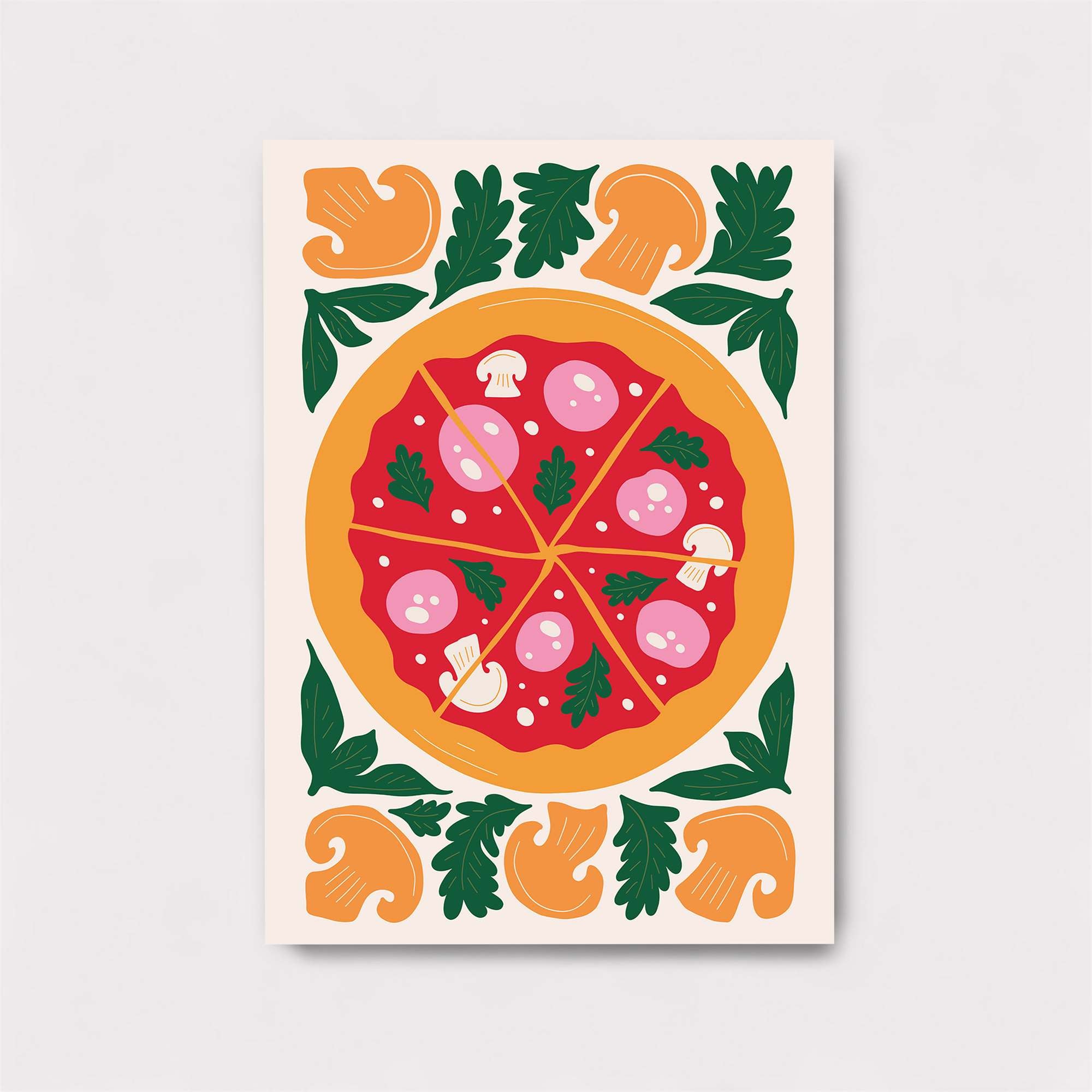 Pizza Party Safe Wall Magnetic / M