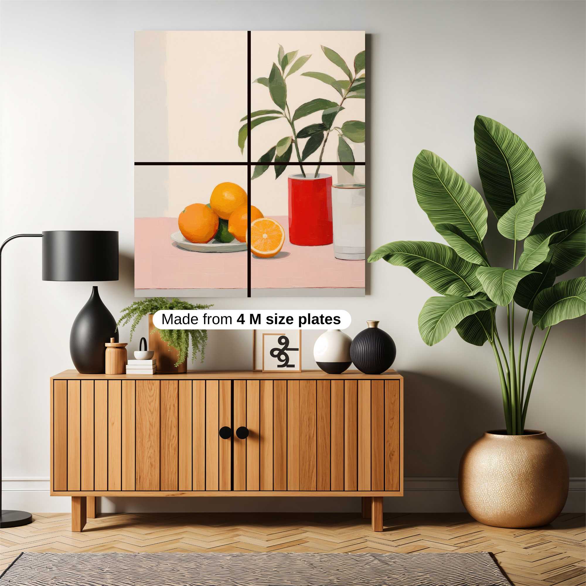 Oranges Serenity Safe Wall Magnetic / M