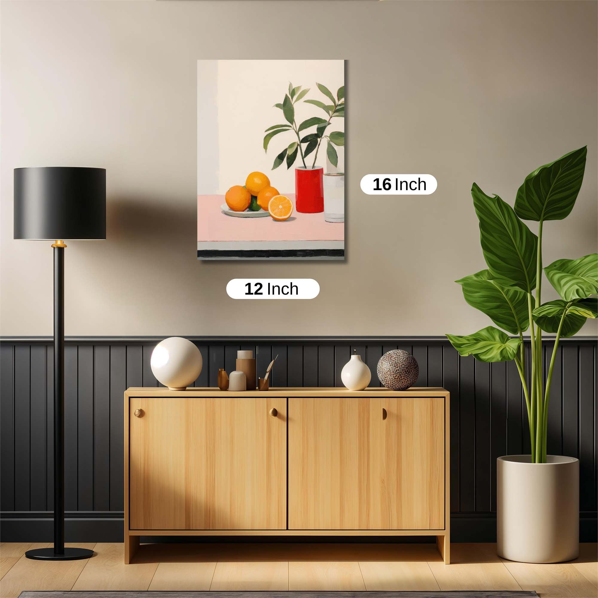 Oranges Serenity Safe Wall Magnetic / M