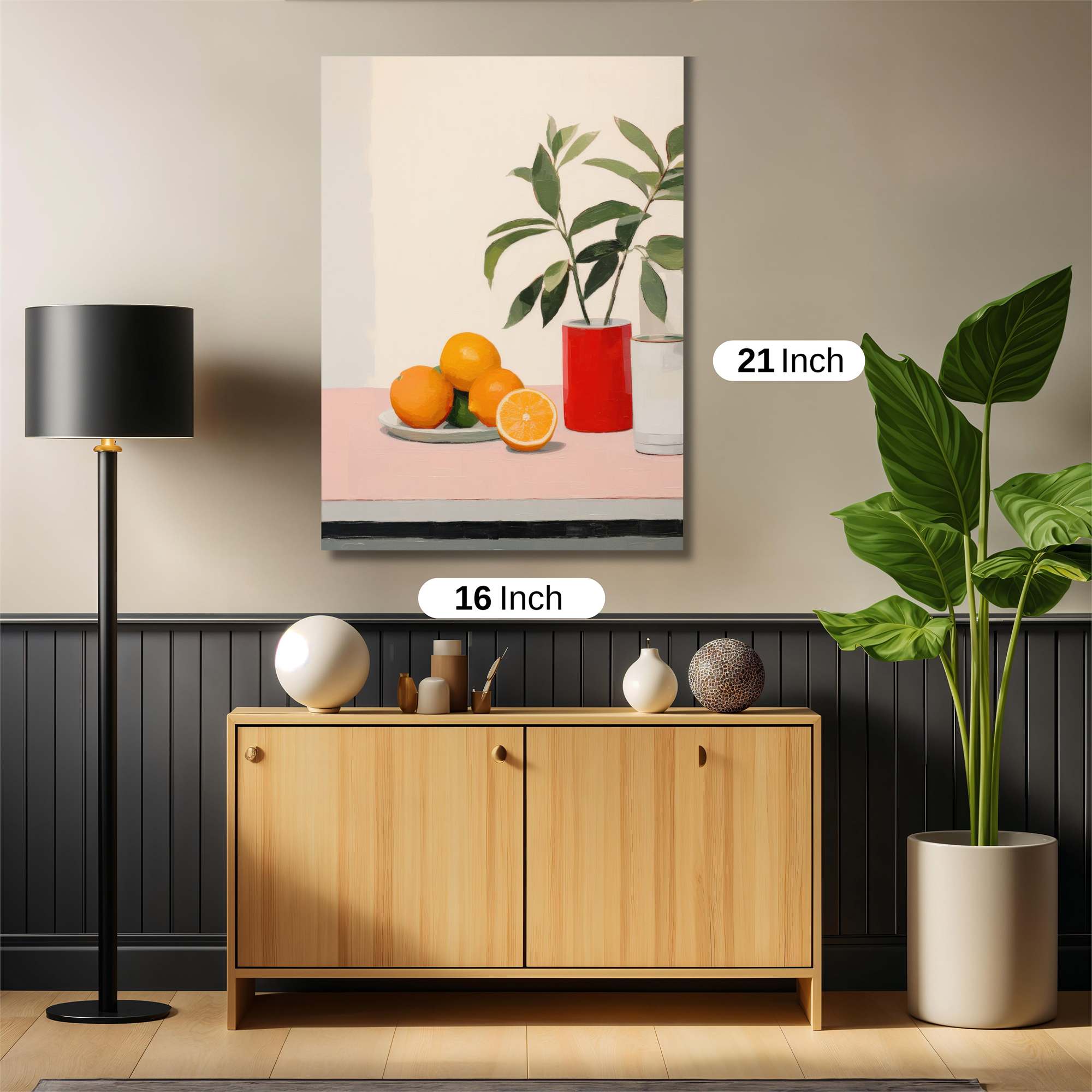 Oranges Serenity Safe Wall Magnetic / M