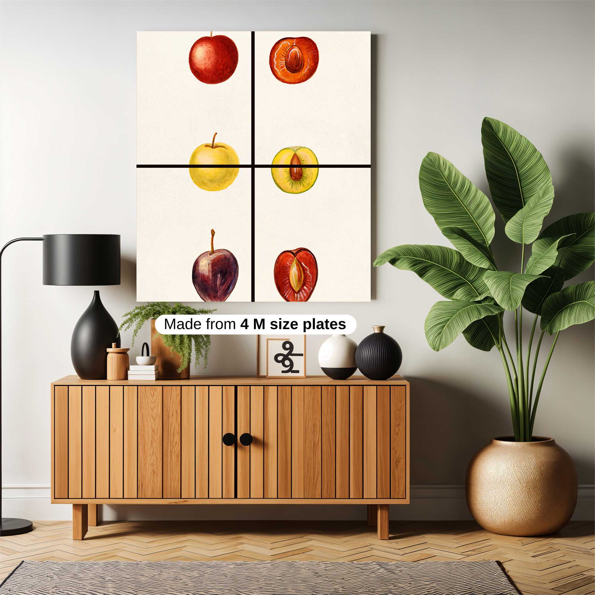 Fruitful Harmony Safe Wall Magnetic / M