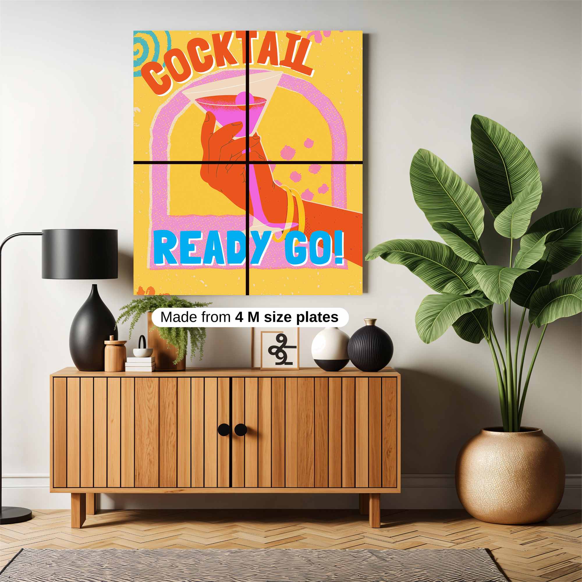 Cocktail Joy Safe Wall Magnetic / M