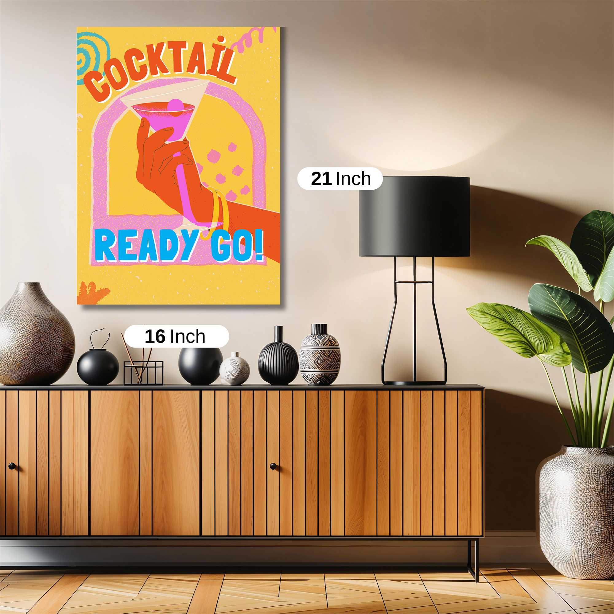 Cocktail Joy Safe Wall Magnetic / M