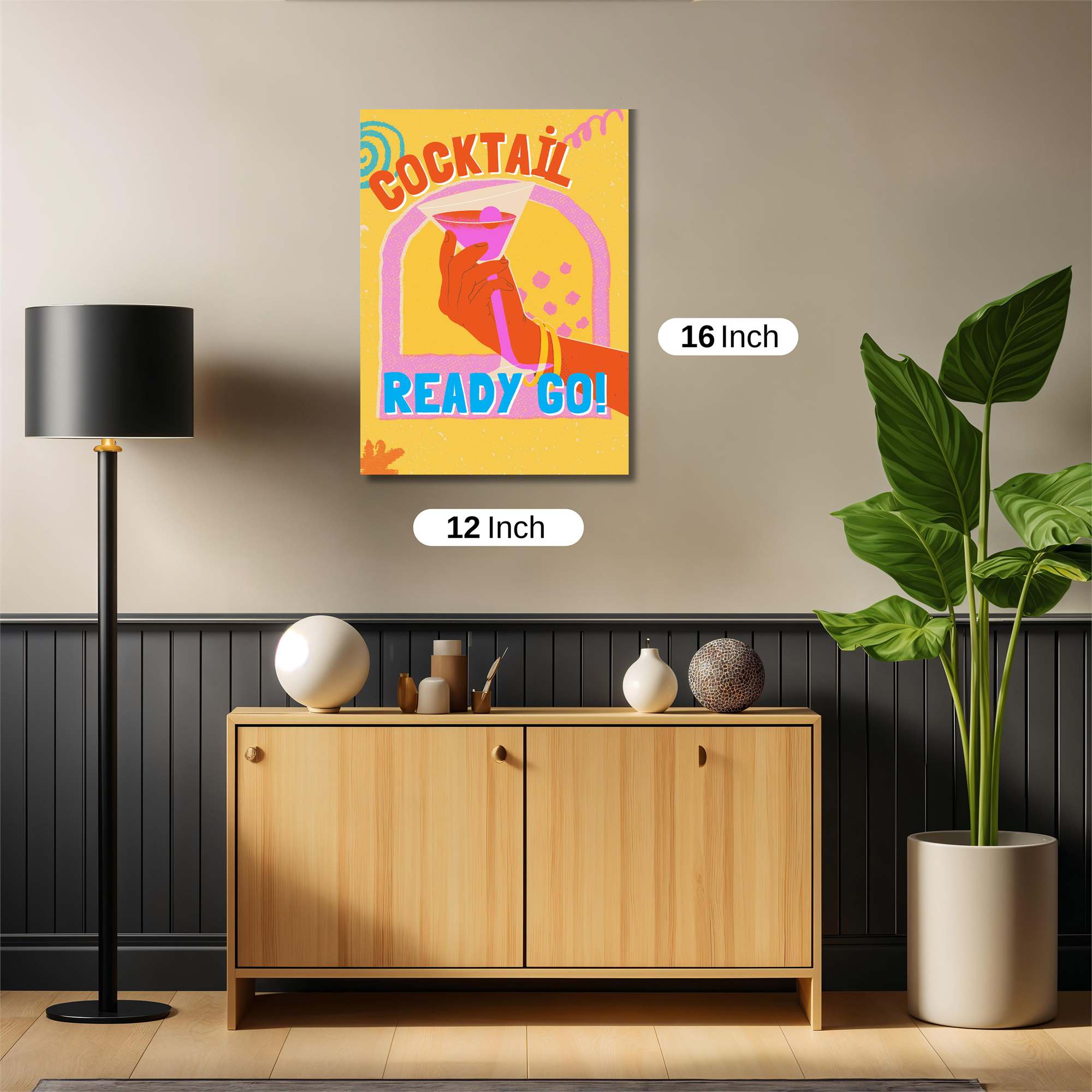 Cocktail Joy Safe Wall Magnetic / M