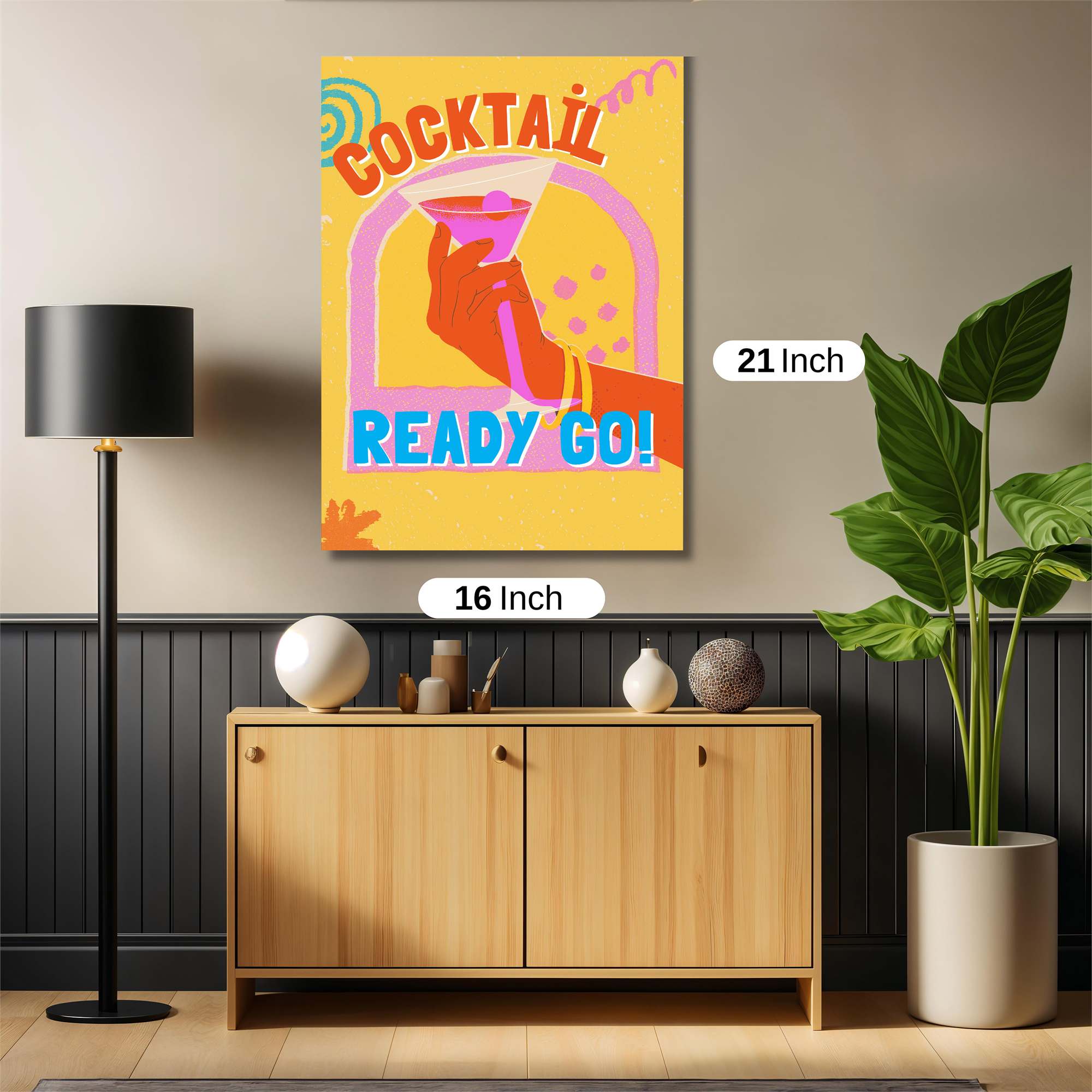 Cocktail Joy Safe Wall Magnetic / M