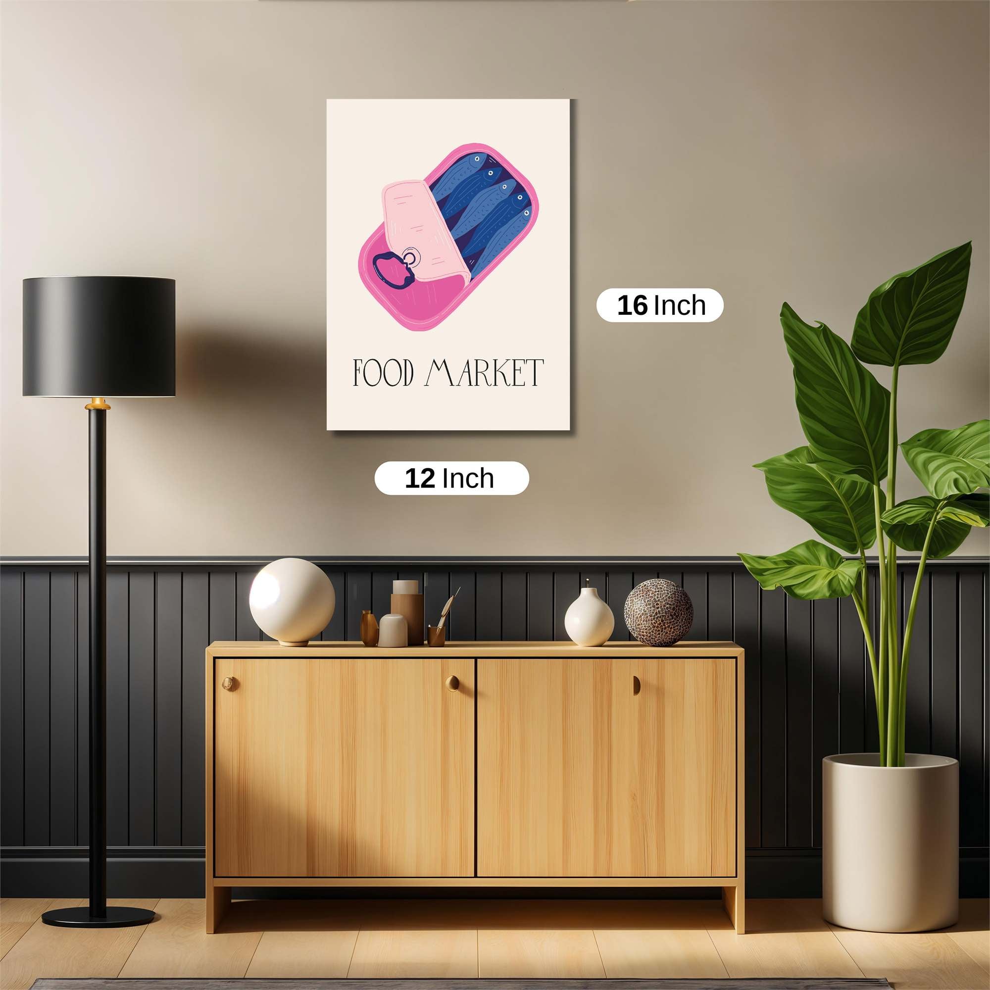 Sardine Serenity Safe Wall Magnetic / M