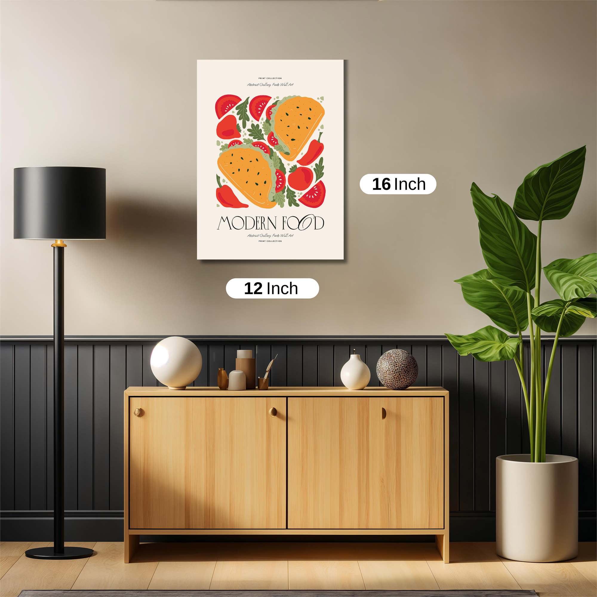 Taco Fiesta Safe Wall Magnetic / M