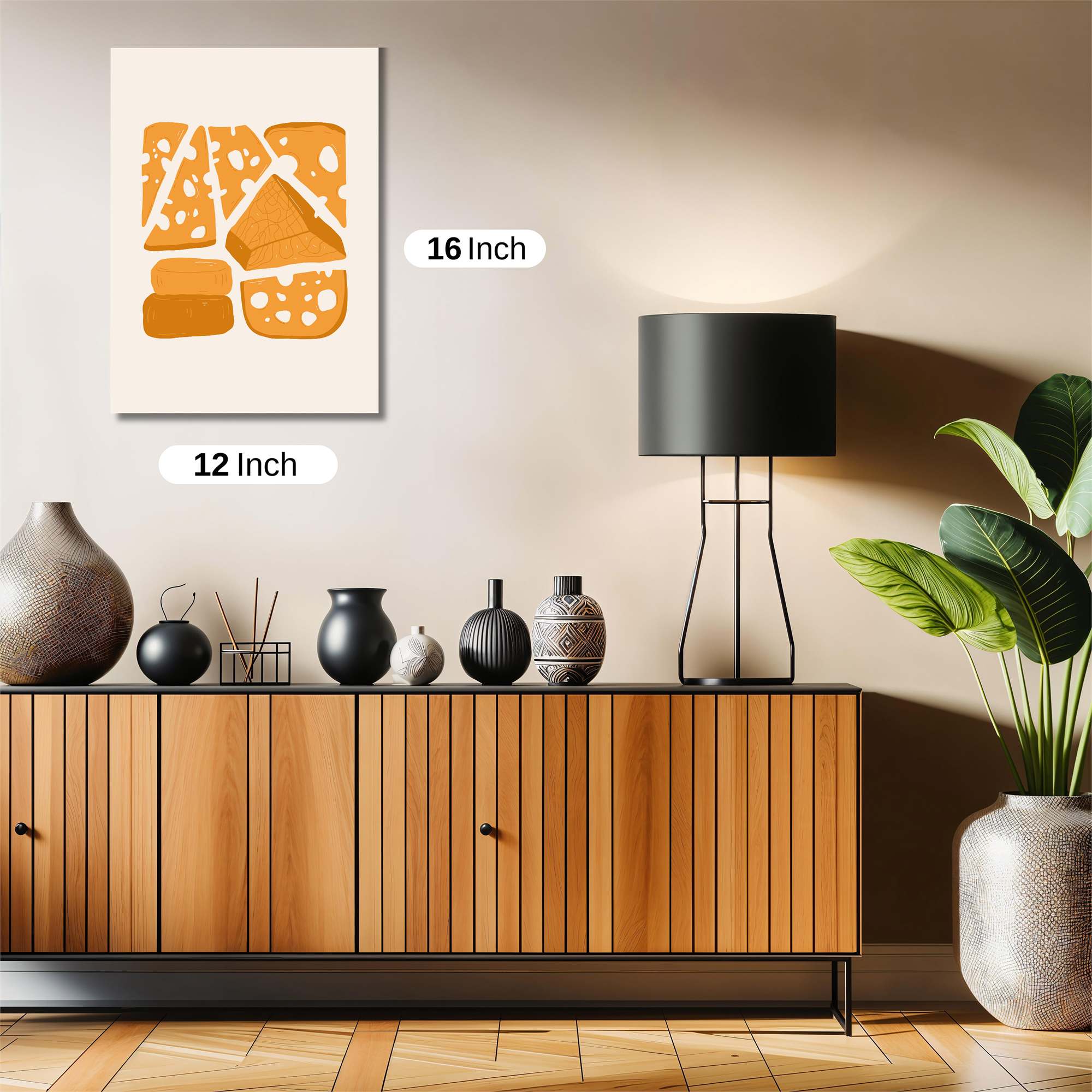 Cheese Harmony Safe Wall Magnetic / M