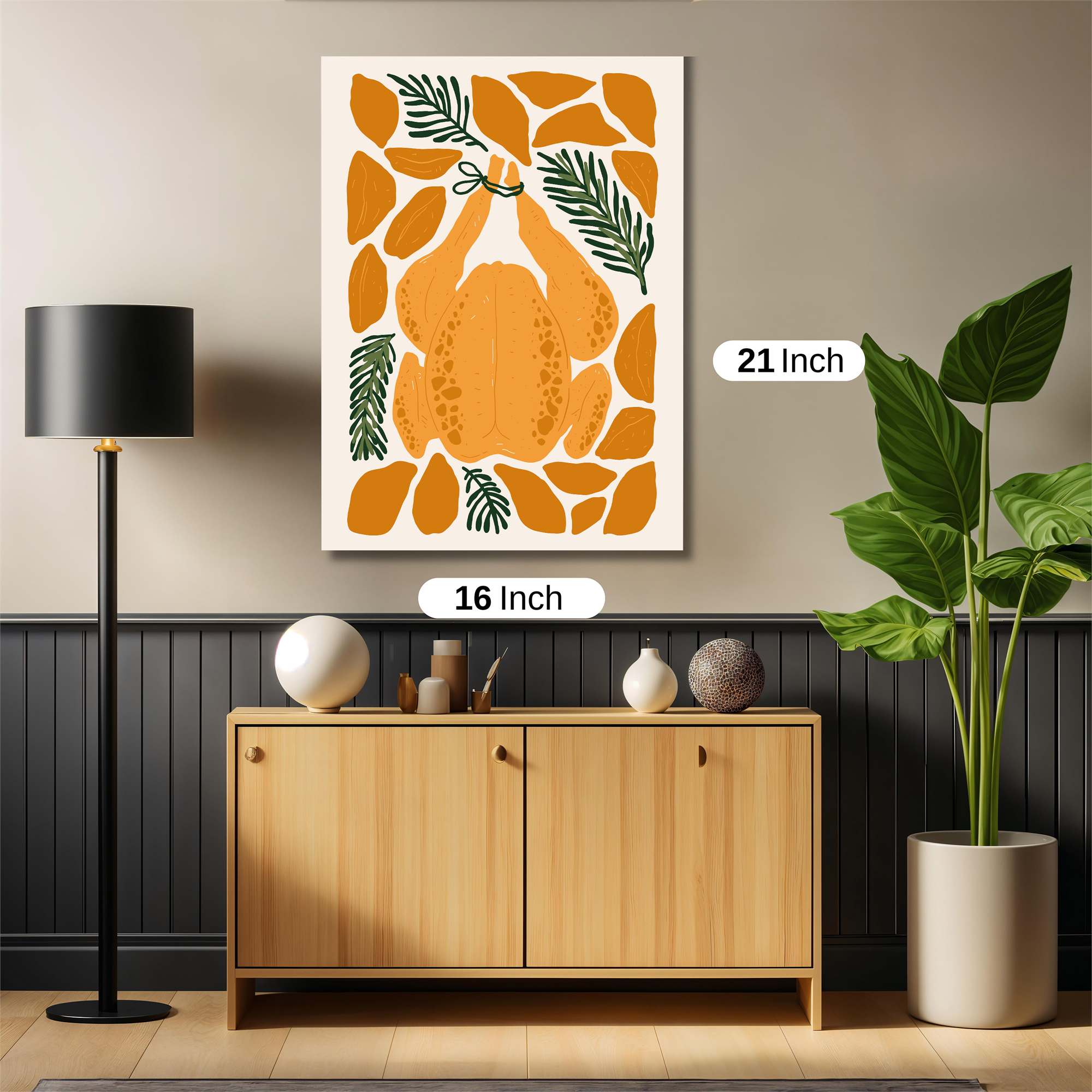 Turkey Tranquil Safe Wall Magnetic / M