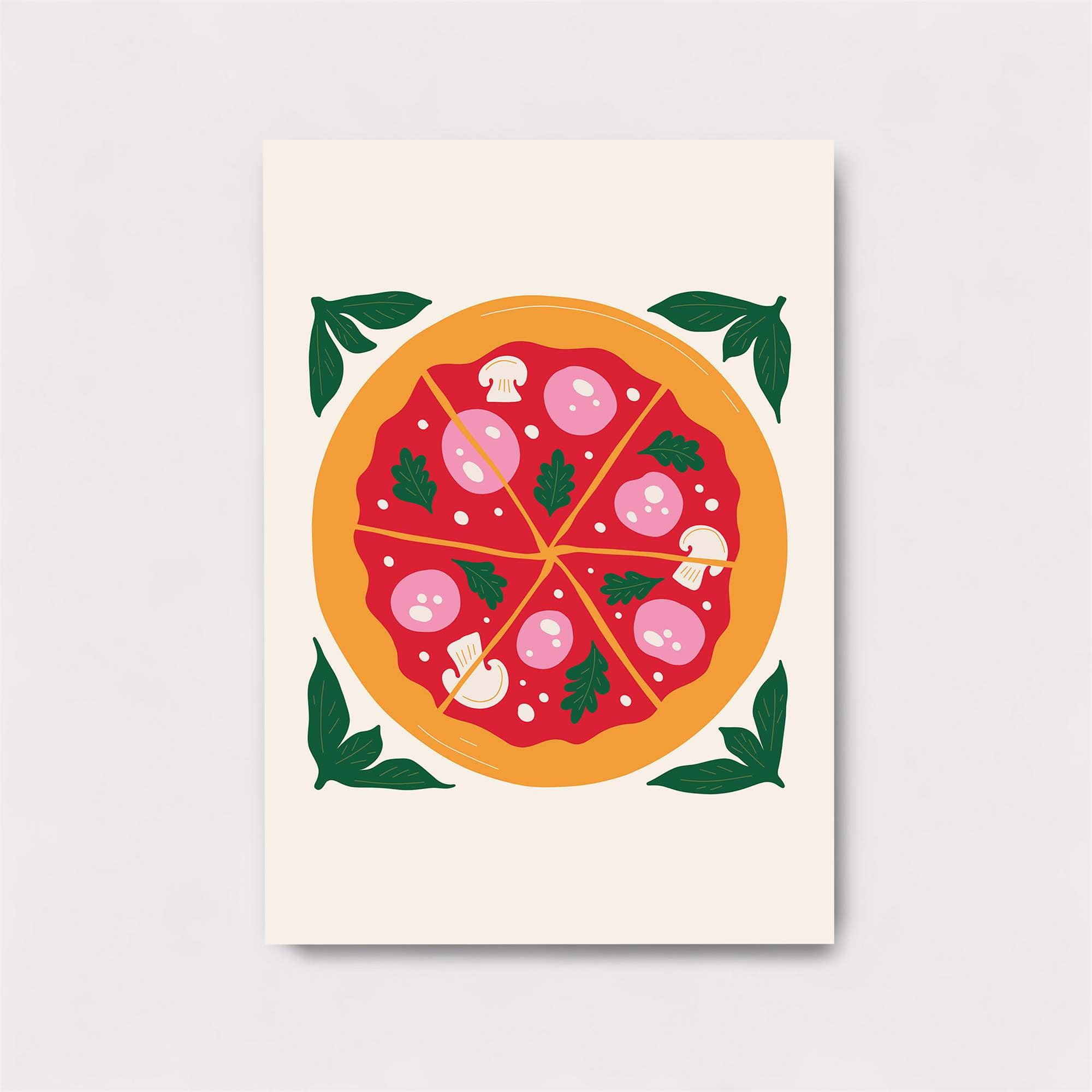 Pizza Party Safe Wall Magnetic / M
