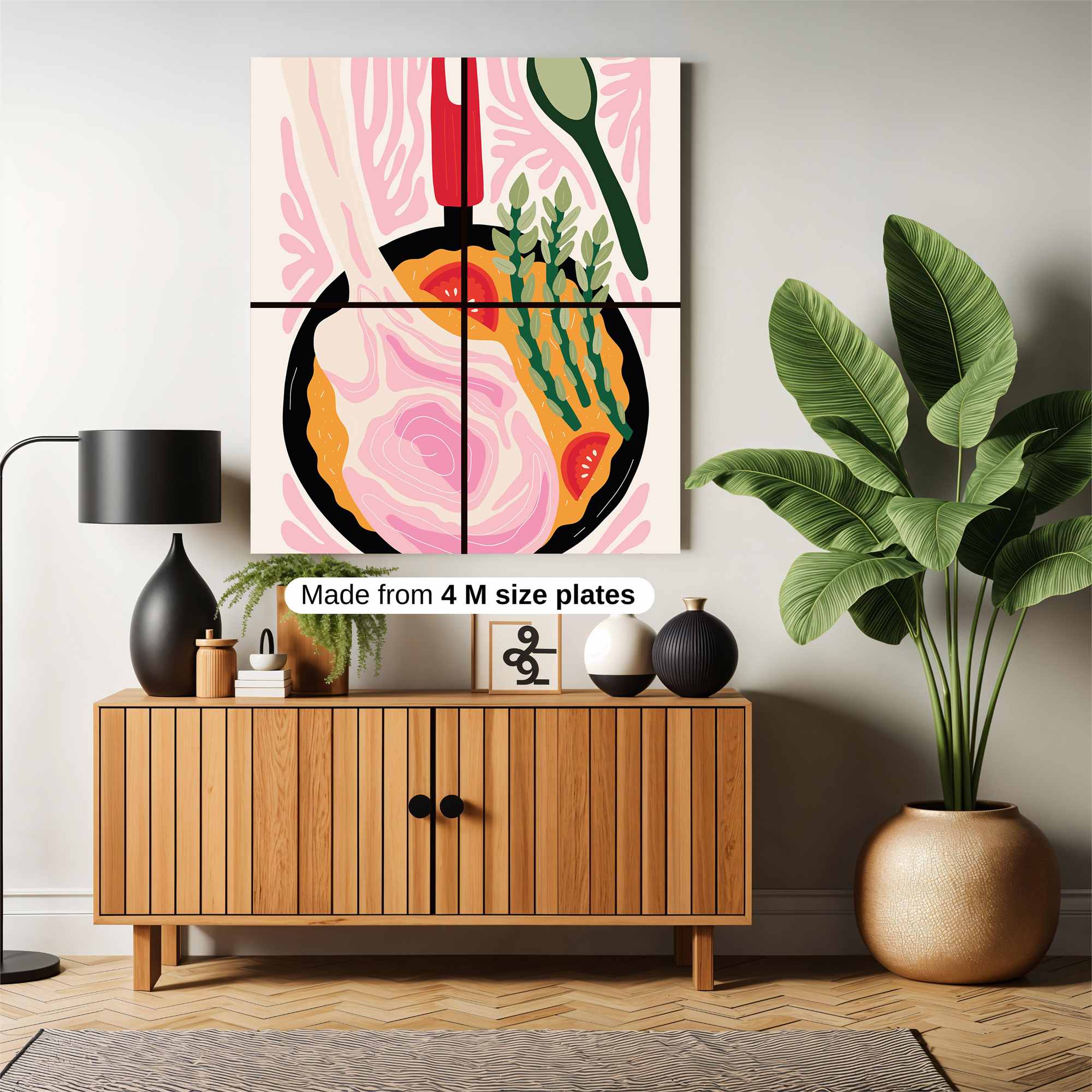 Chop Cheerful Safe Wall Magnetic / M