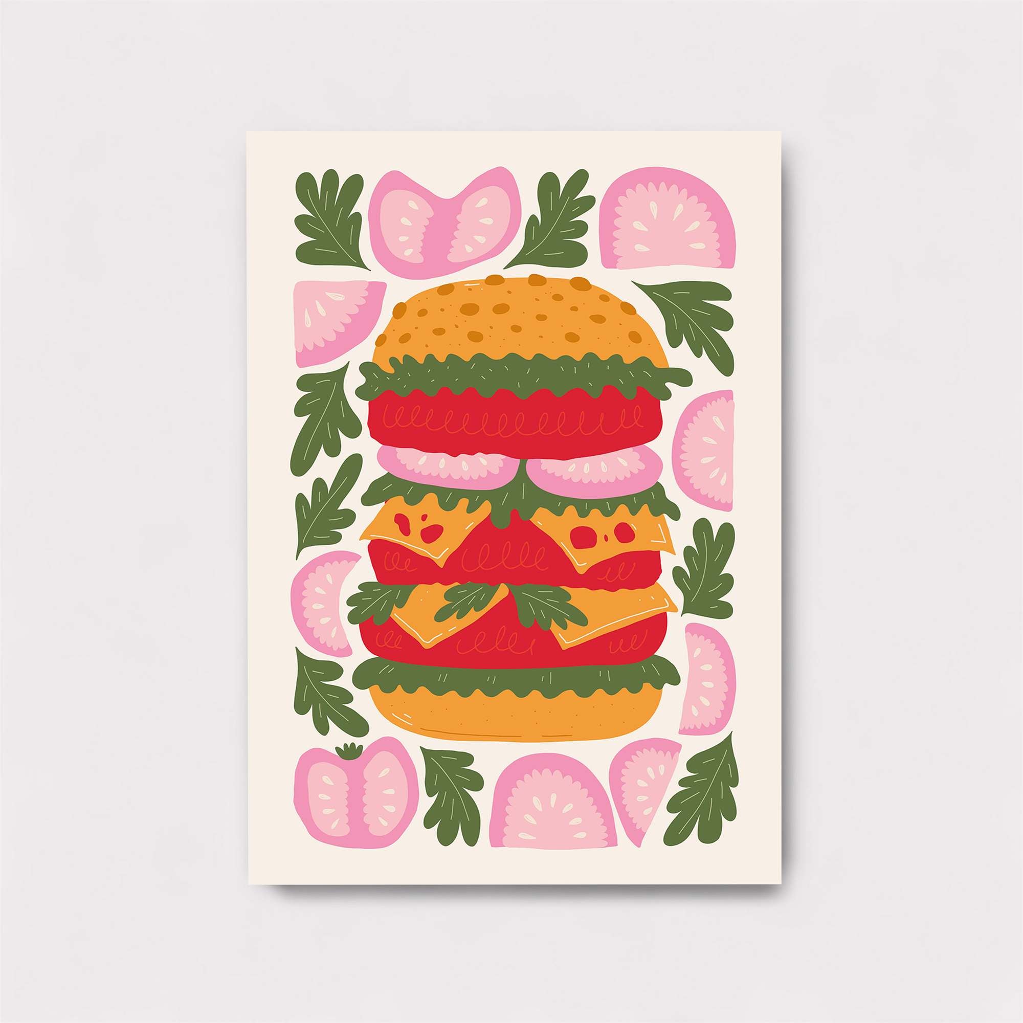 Burger Bliss Safe Wall Magnetic / M