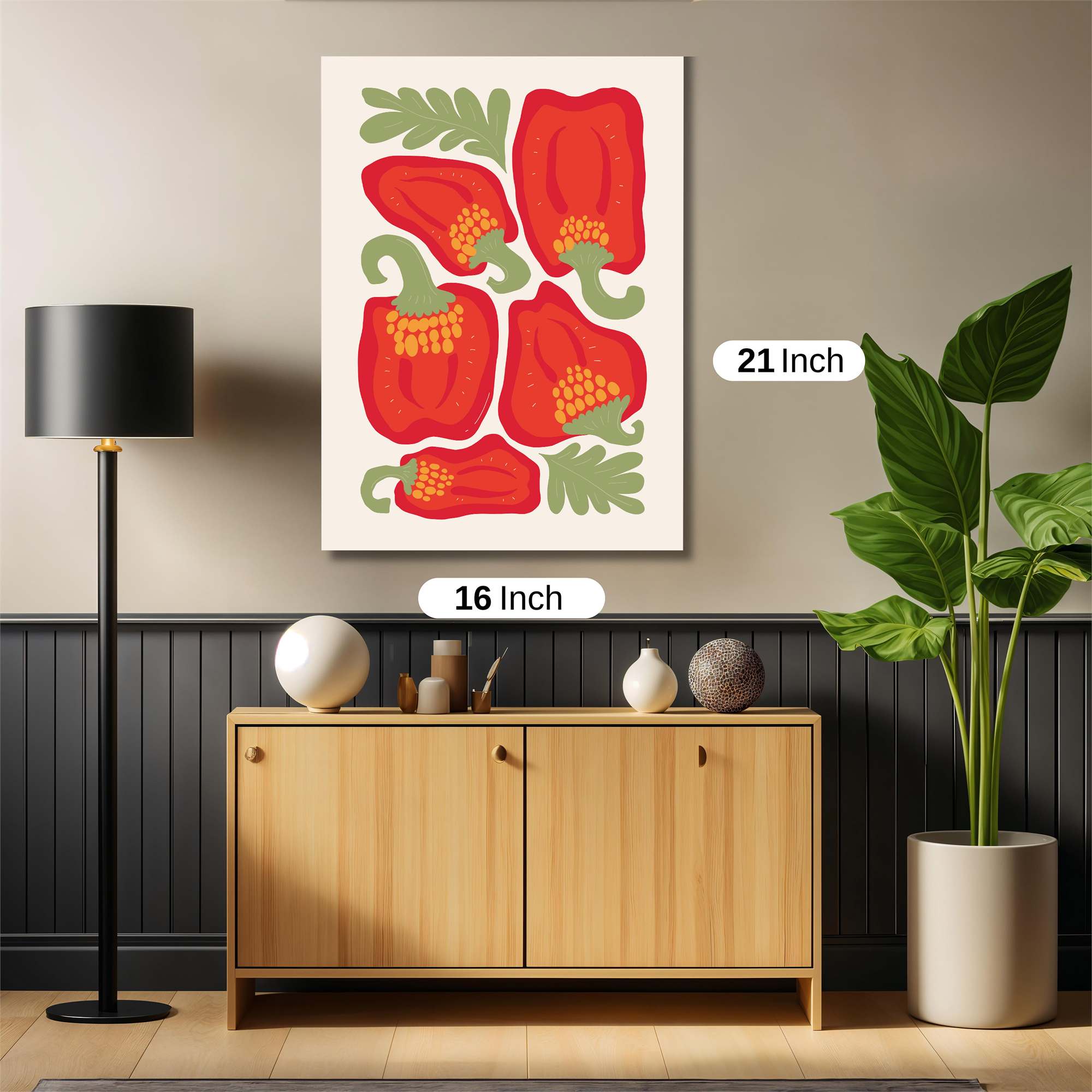 Pepper Parade Safe Wall Magnetic / M