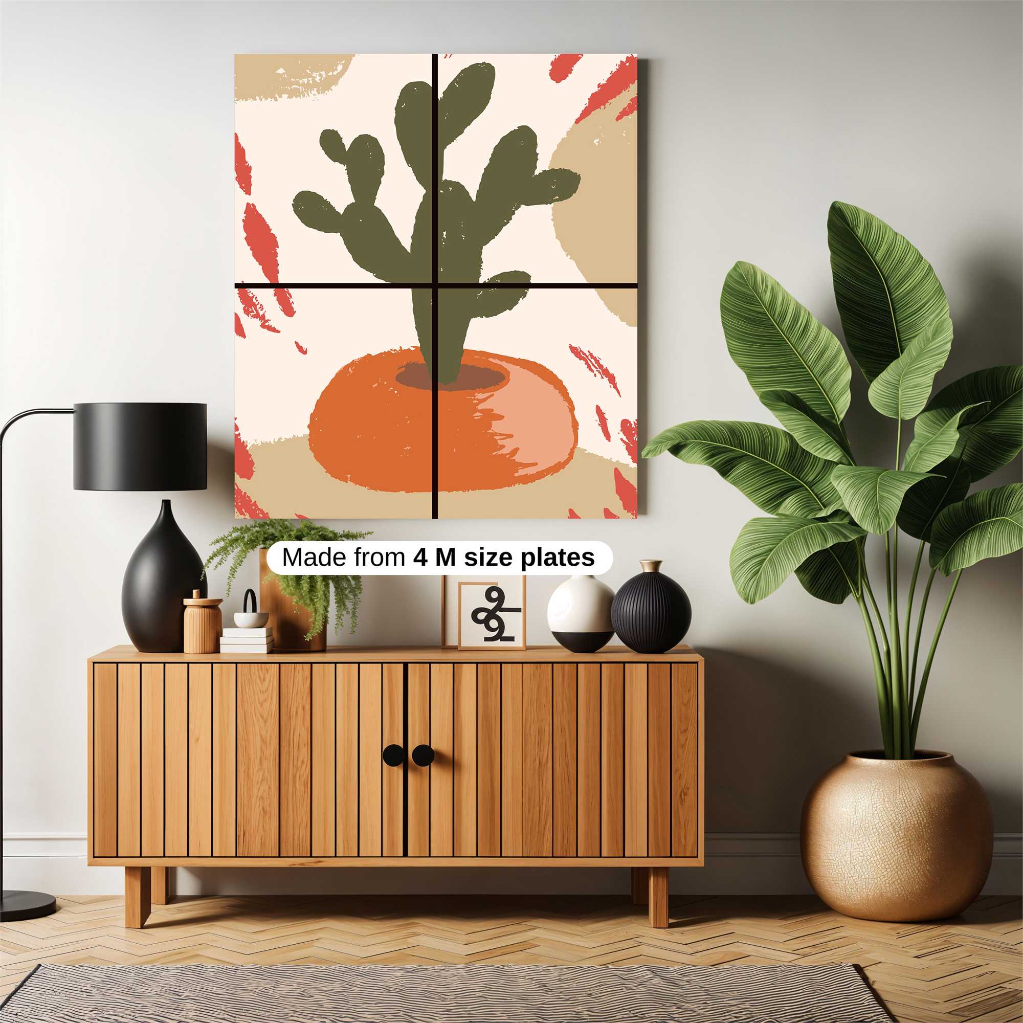 Cactus Cheer Safe Wall Magnetic / M