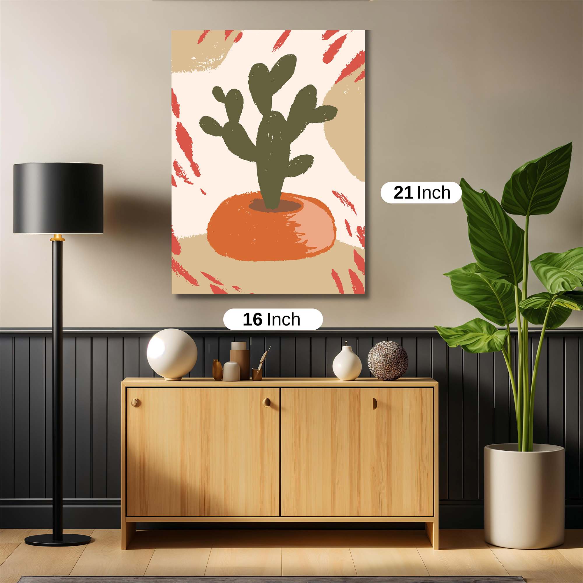 Cactus Cheer Safe Wall Magnetic / M