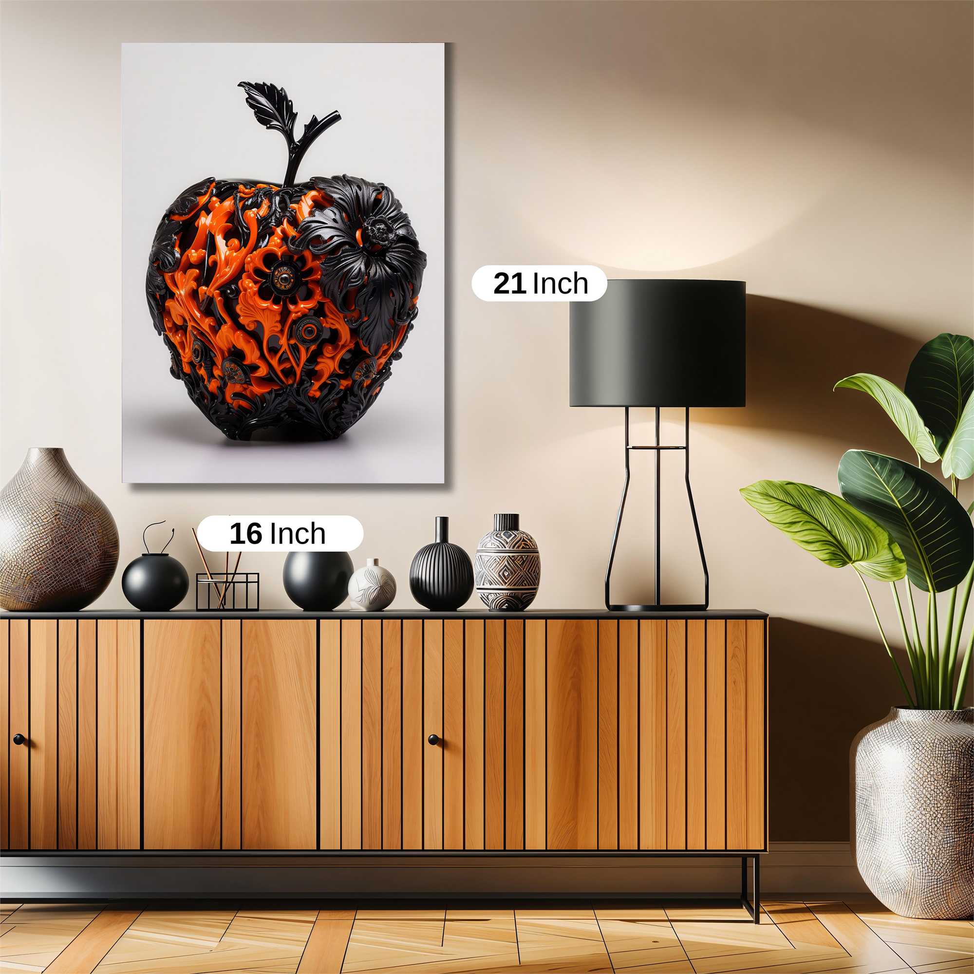 Gothic Bloom Safe Wall Magnetic / M