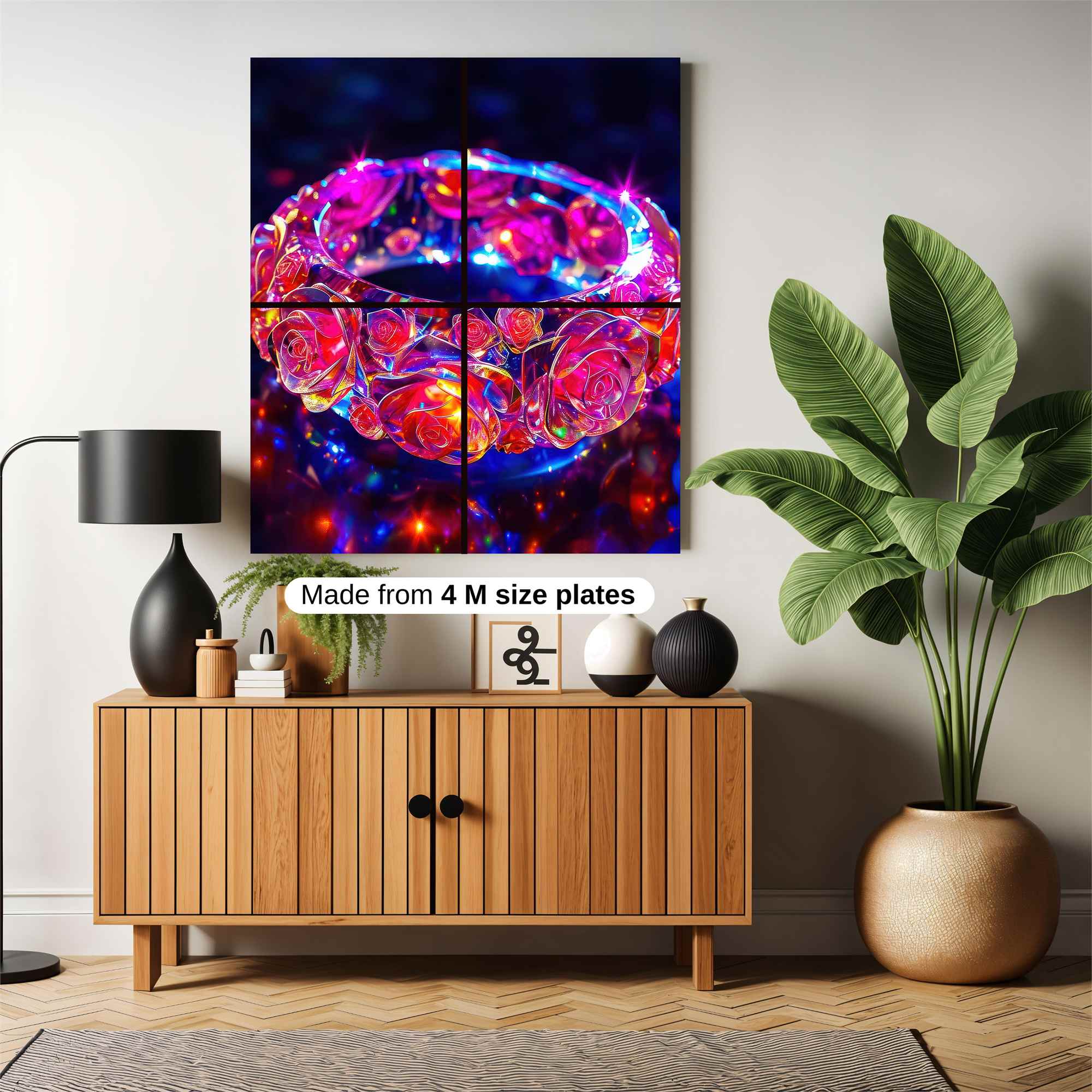 Rose Radiance Safe Wall Magnetic / M