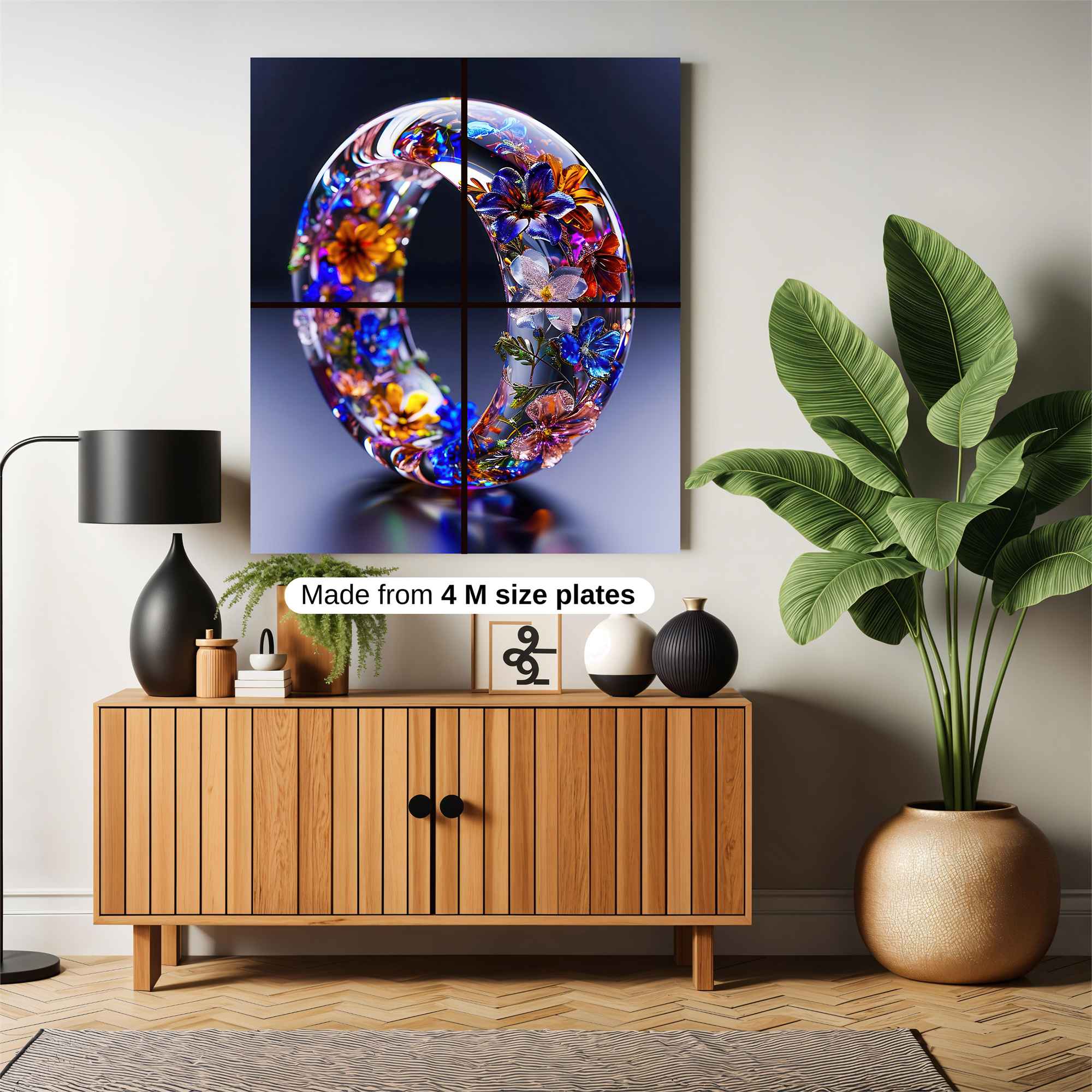 Floral Dream Safe Wall Magnetic / M